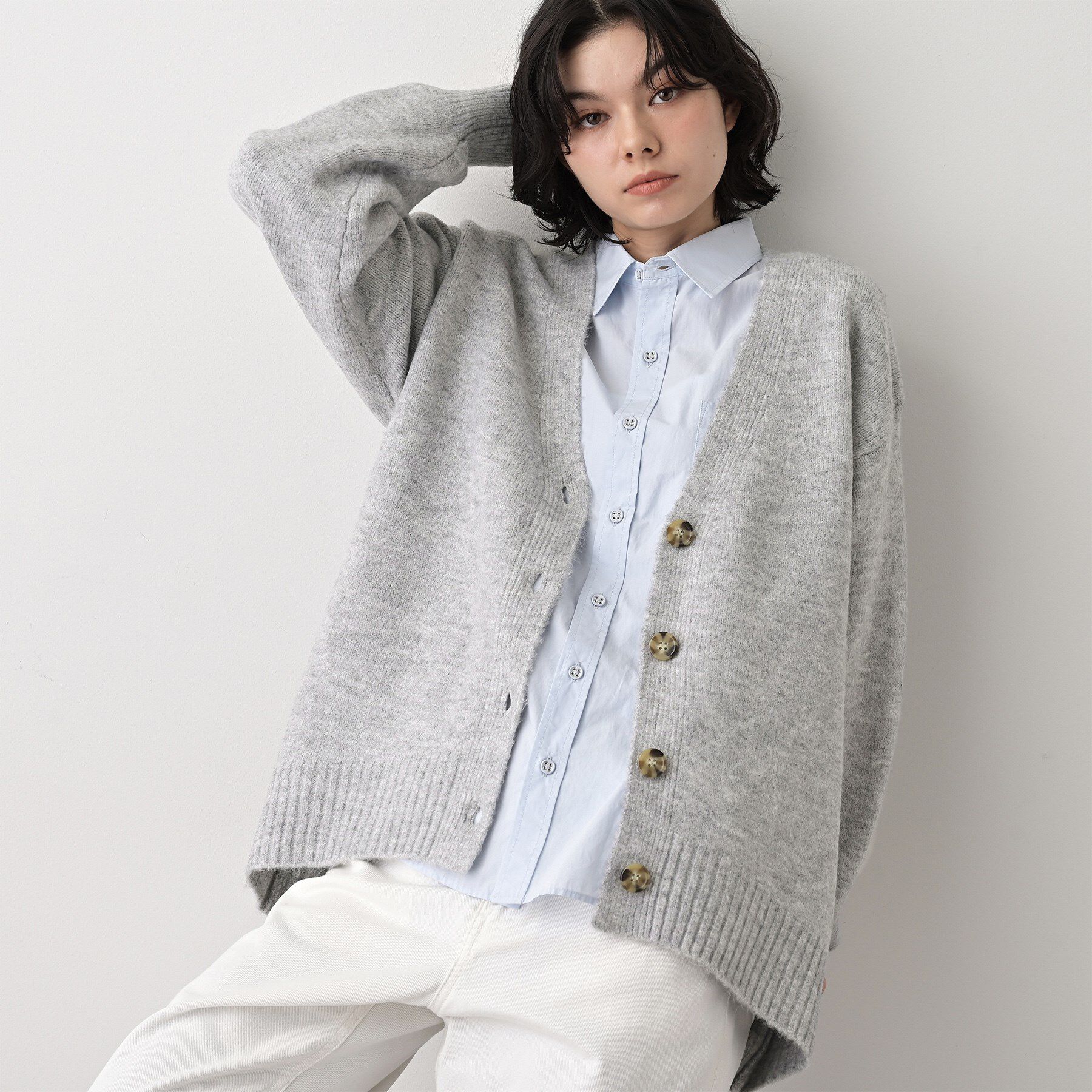 Dessin「【洗える】ウォームソフトカーディガン」|カーディガン|