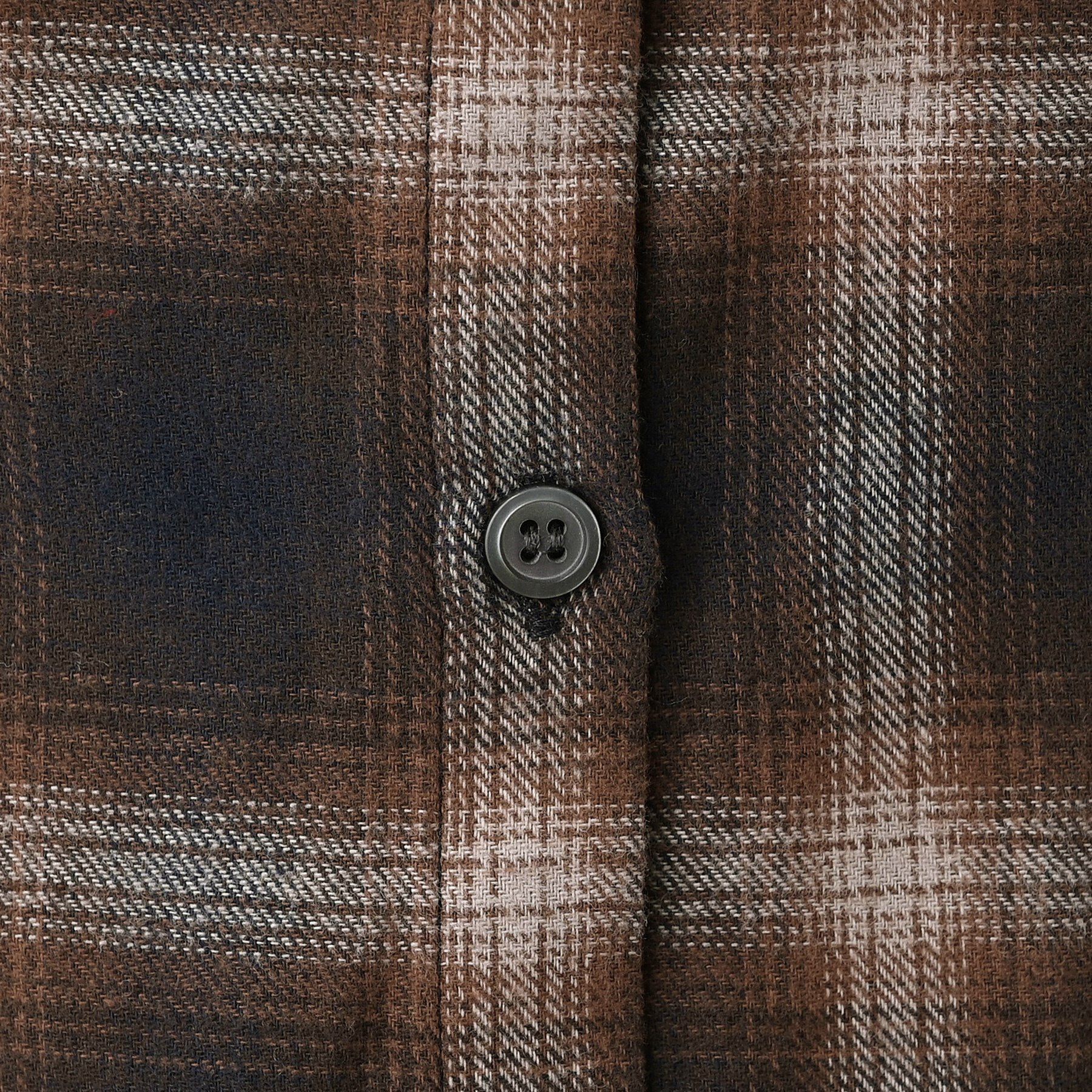 Dessin「【洗える】起毛オンブレーチェック柄シャツ」|シャツ・ブラウス|