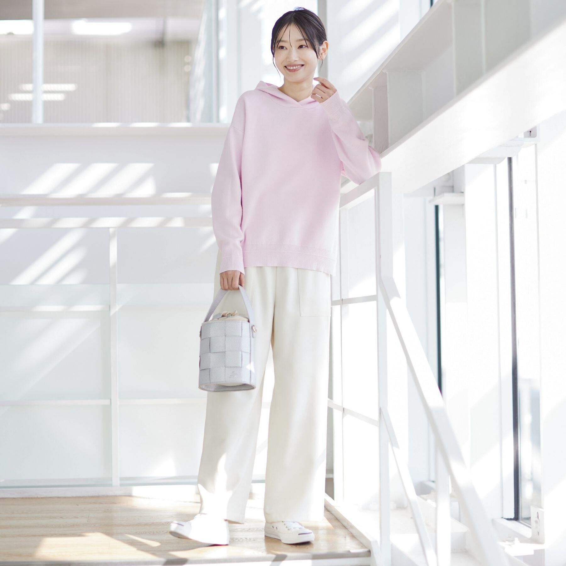 Dessin「【裏地付き/洗える】コンフォートワイドパンツ」|その他|