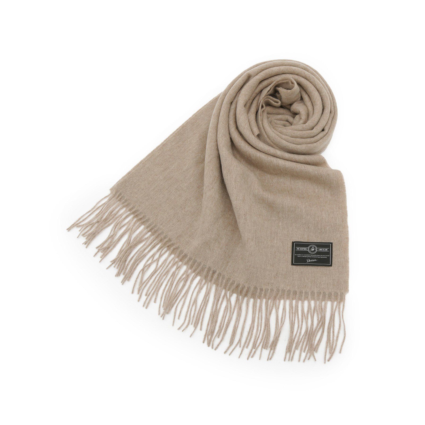 Dessin「ソリッドマフラー」|ストール|ベージュ(052)