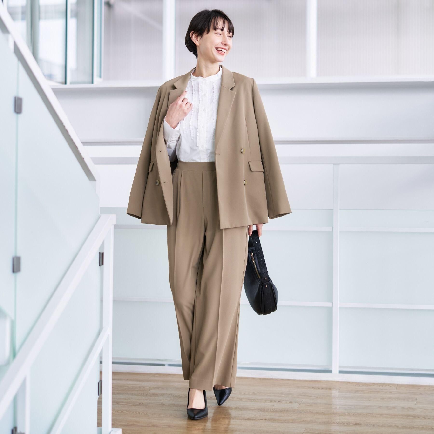 Dessin「【入卒/セレモニー/セットアップ可能】フレアシルエットパンツ」|その他|