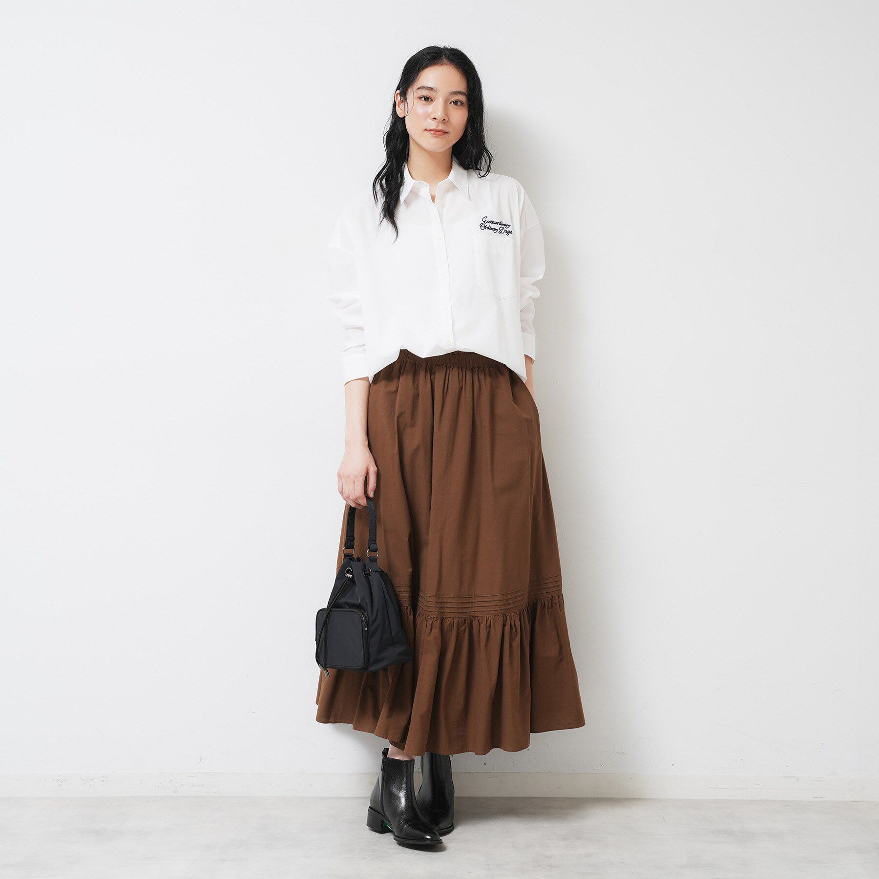 Dessin「【2WAY/軽量】巾着ショルダーバッグ」|ショルダー・メッセンジャー|