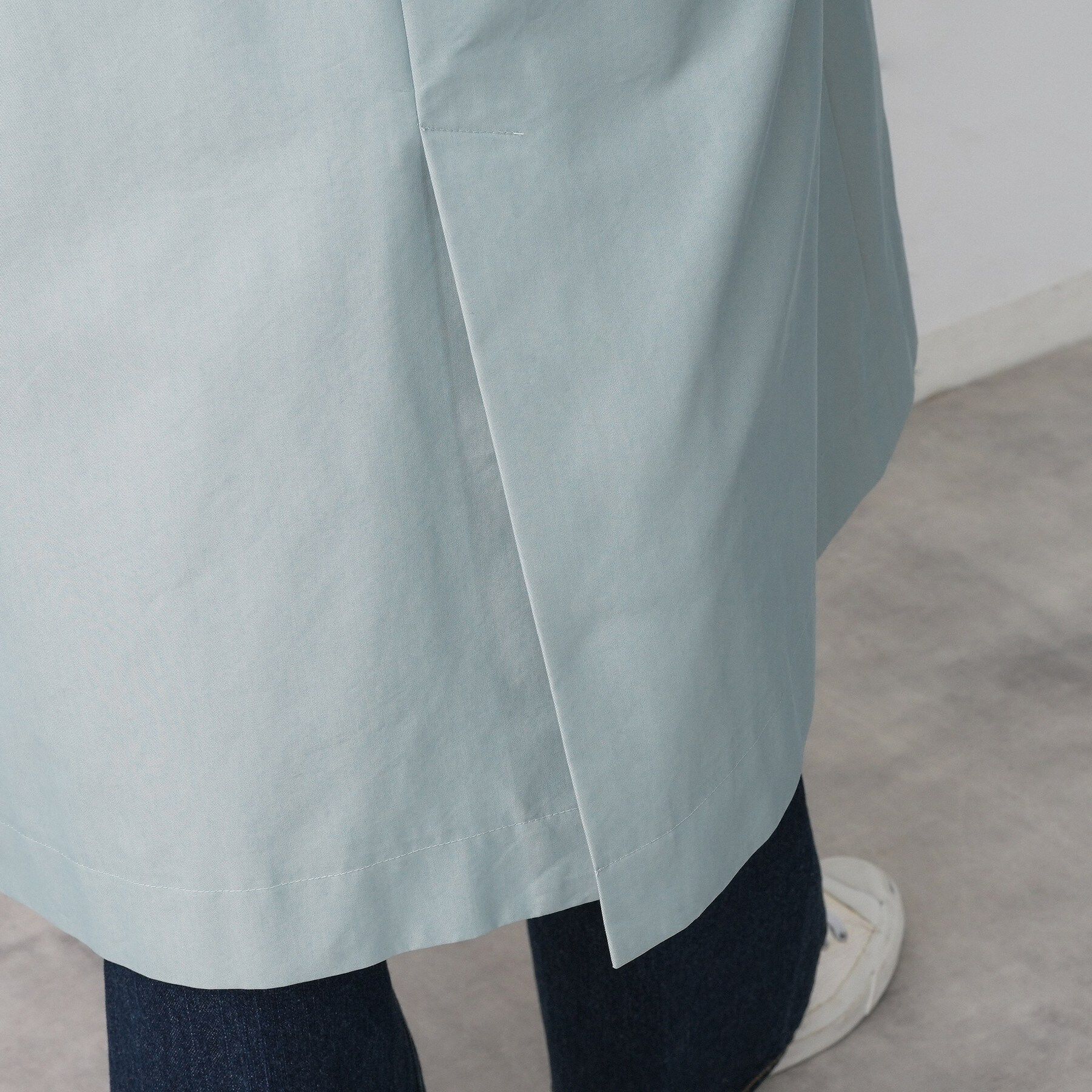 Dessin「シャンブレースプリングコート」|ステンカラーコート|