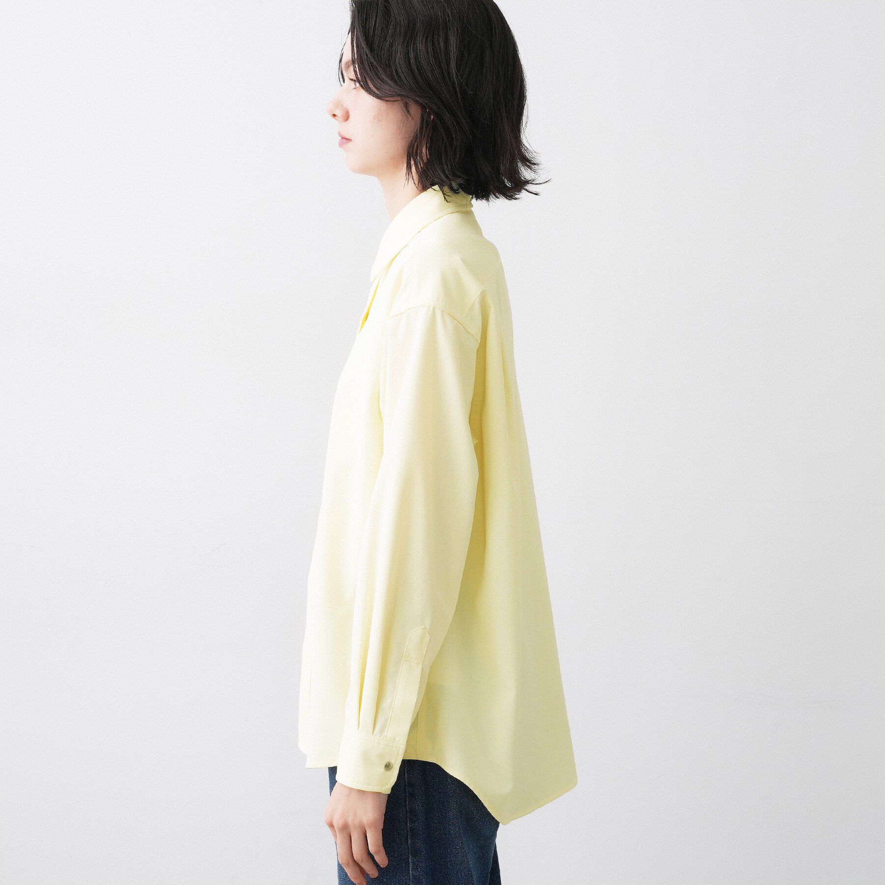 Dessin「【ユニセックス/撥水】コットンライクカラーシャツ」|シャツ・ブラウス|