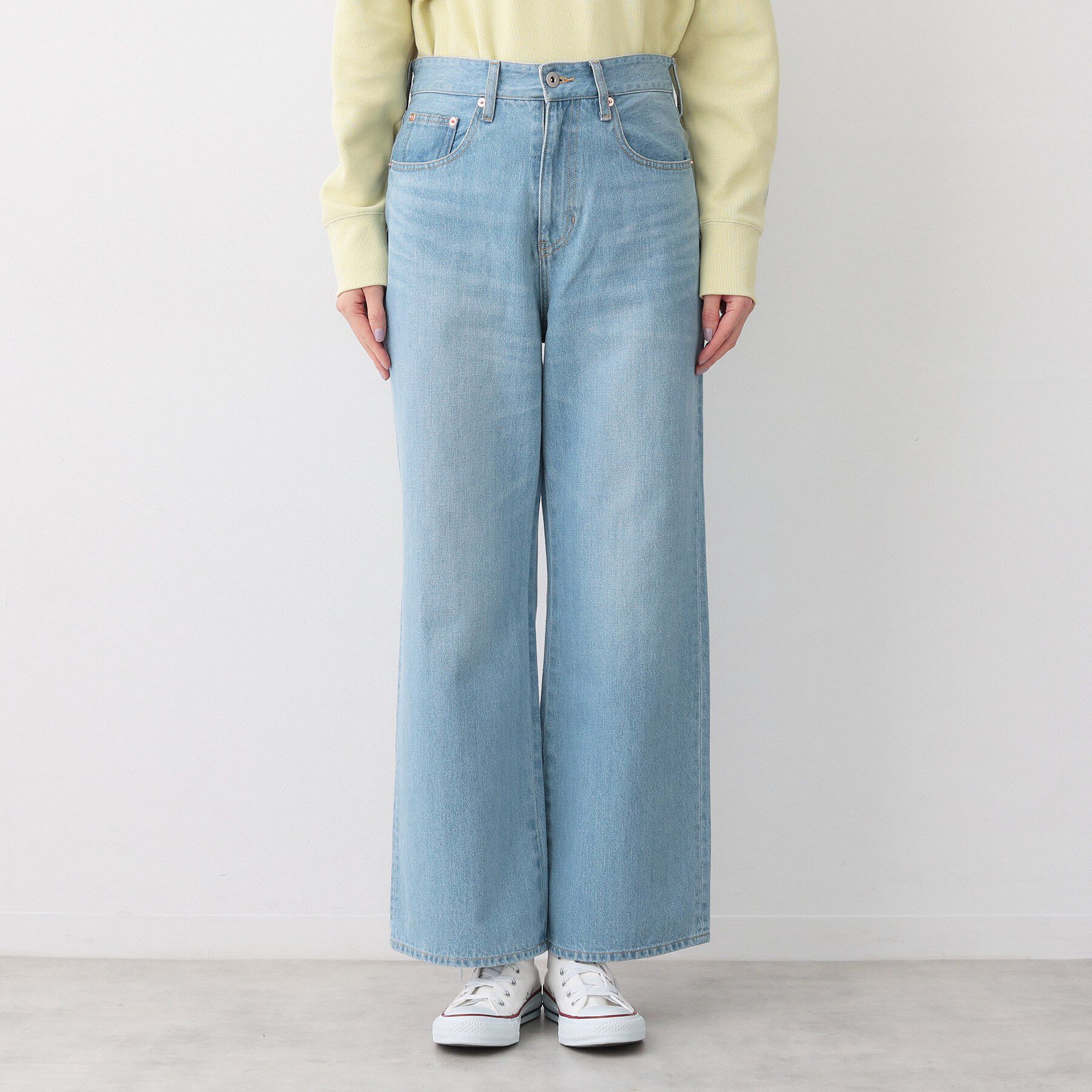 Dessin「【洗える】リラックスフレアシルエット12OZデニム」|その他|