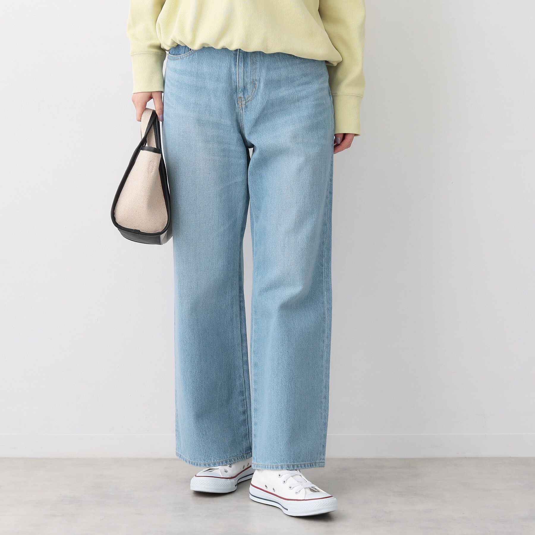 Dessin「【洗える】リラックスフレアシルエット12OZデニム」|その他|