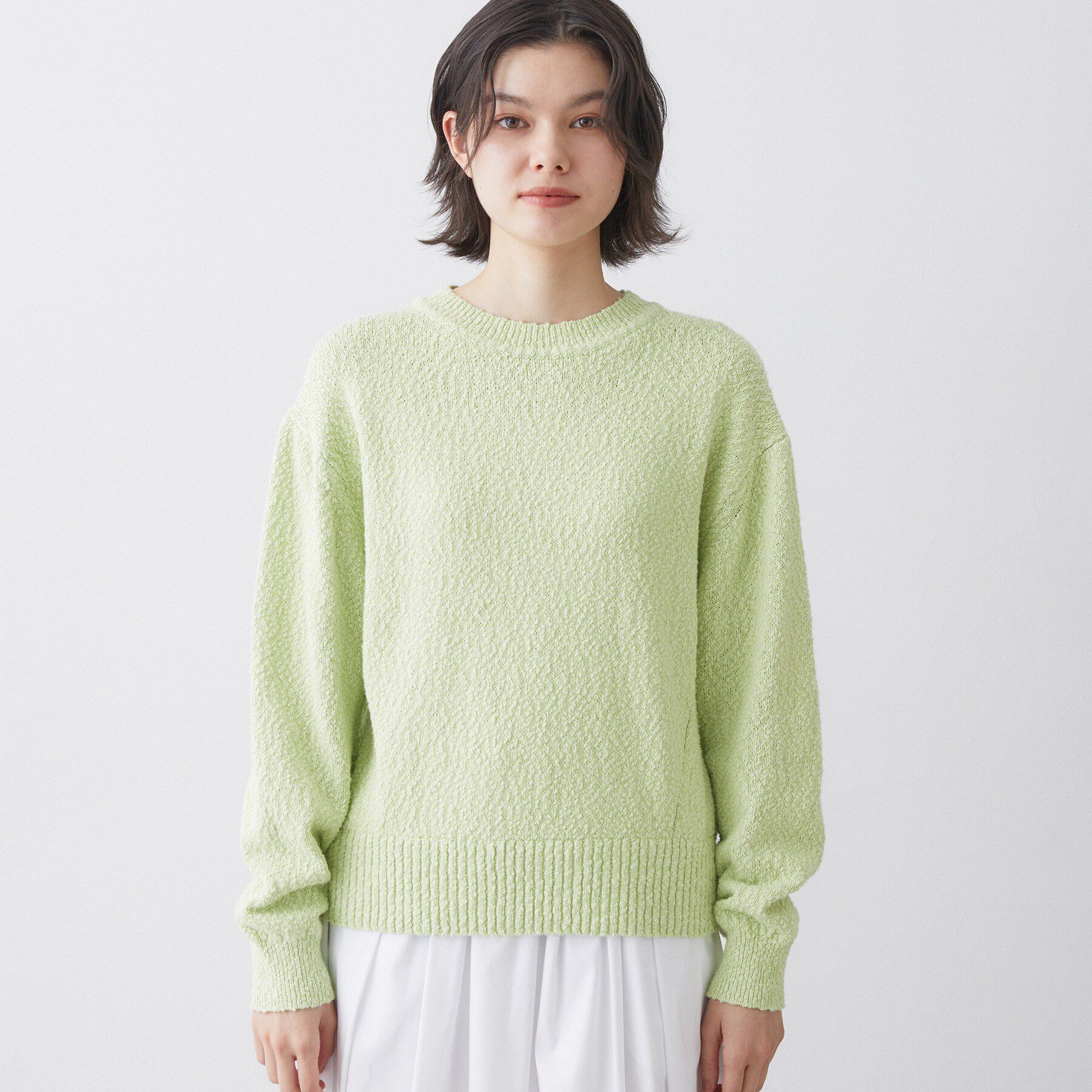 Dessin「【洗える】ローゲージコットンニット」|ニット・セーター|