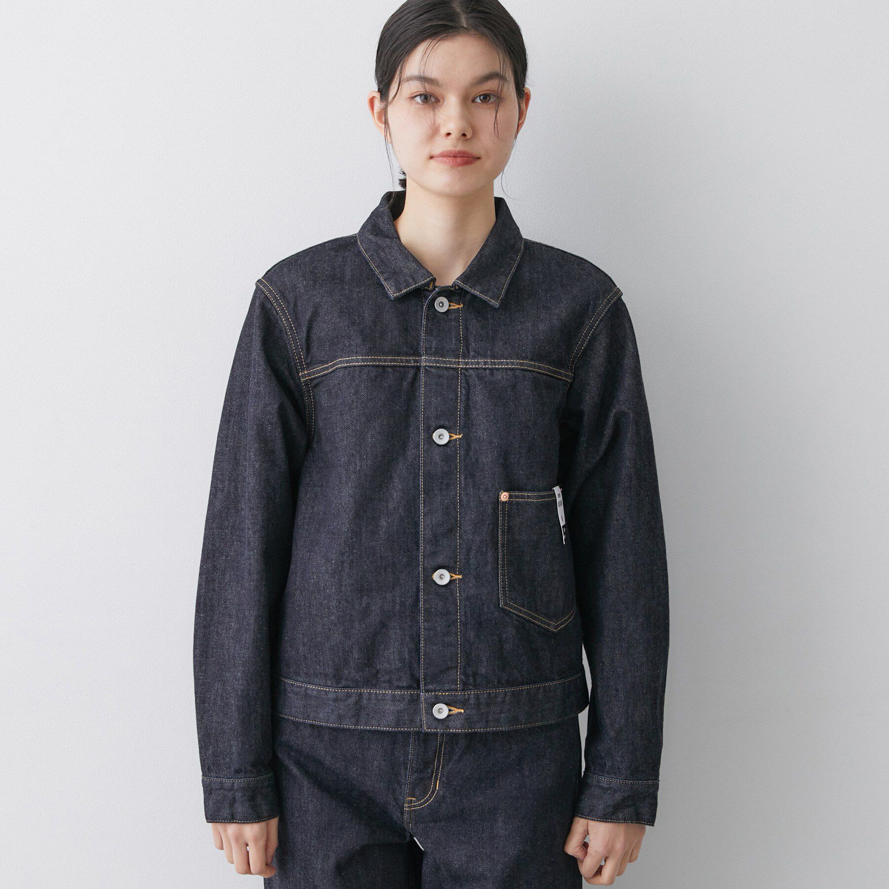 Dessin「【ユニセックス】セルヴィッジデニムジャケット」|デニムジャケット|