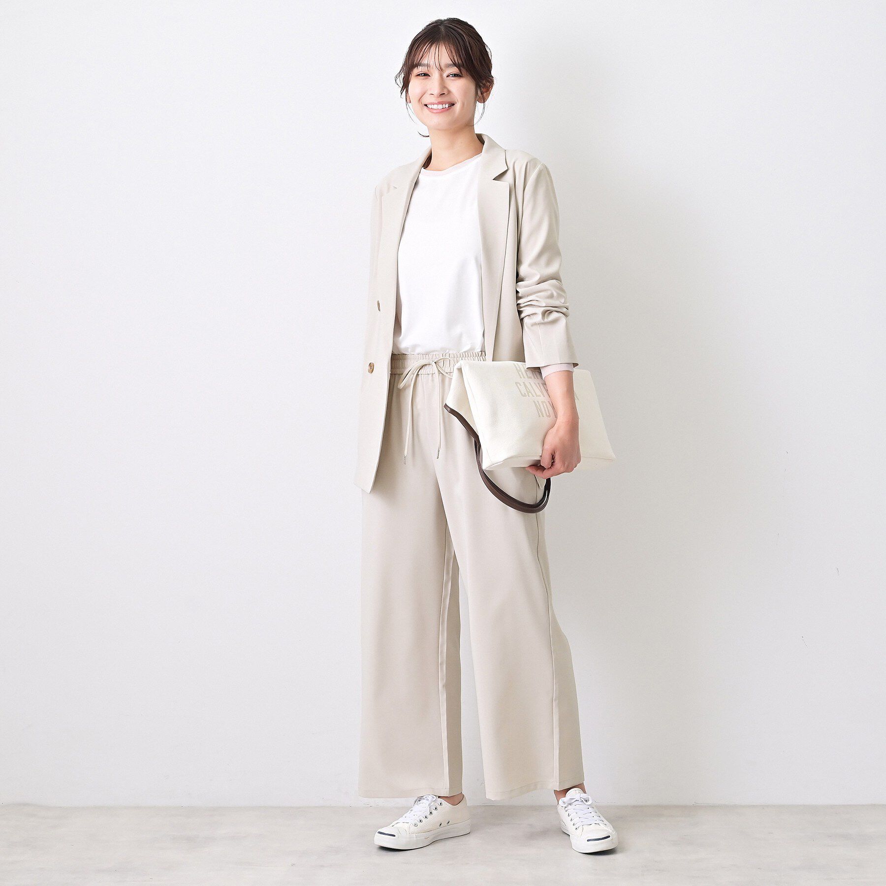 Dessin「【セットアップ可/洗える】ダブルストレッチジャケット」|テーラードジャケット|