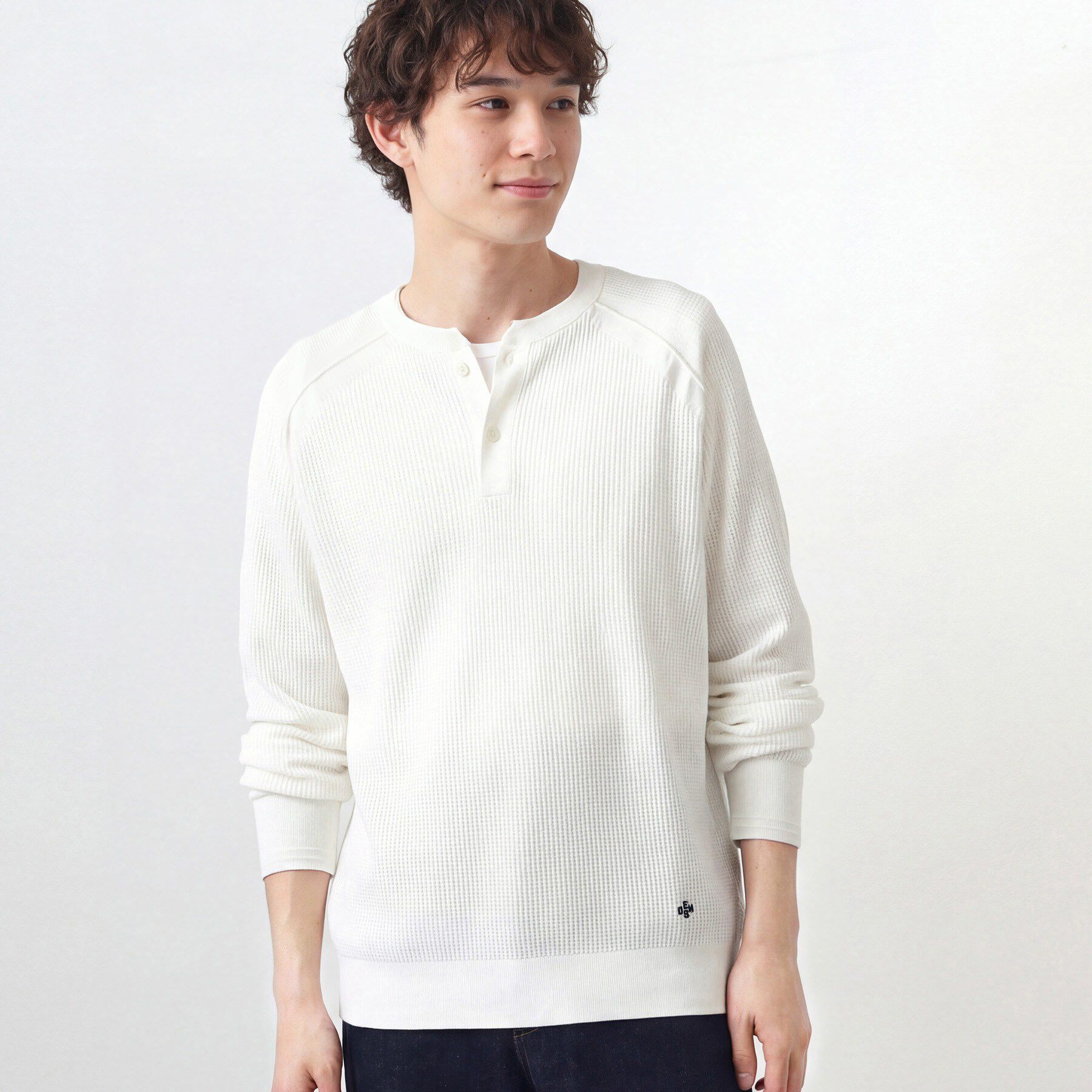 Dessin「コットンワッフルニット」|ニット・セーター|