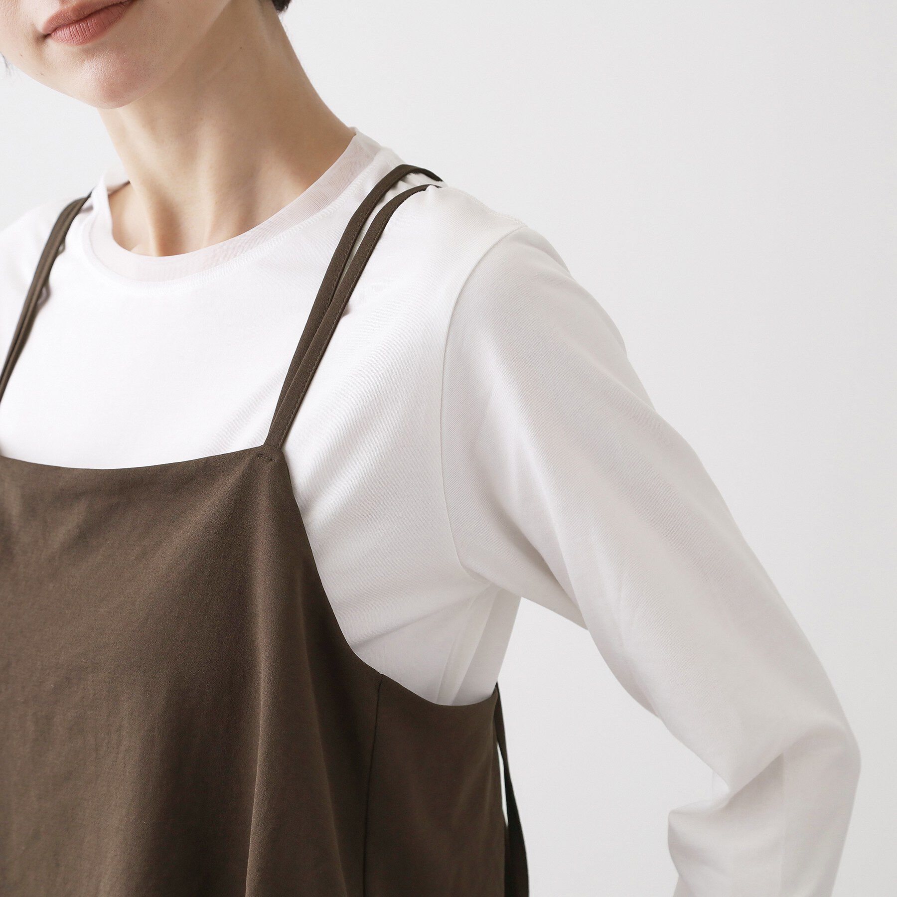 Dessin「【吸汗速乾/洗える】リラクシーキャミサロペット」|オールインワン|