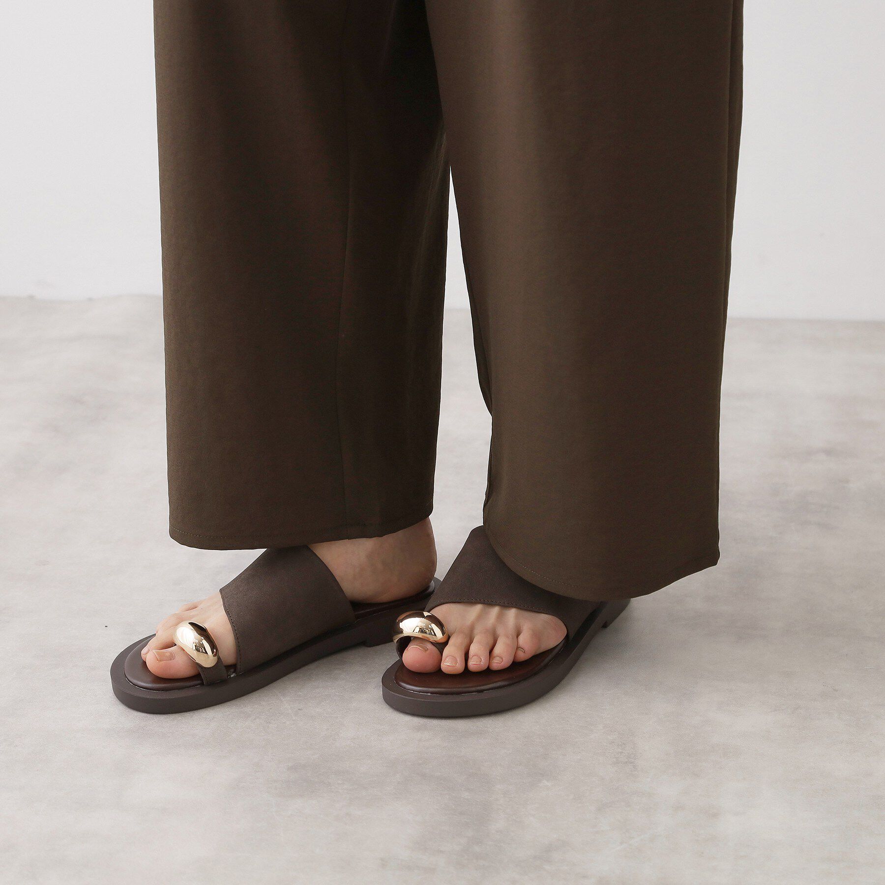 Dessin「【吸汗速乾/洗える】リラクシーキャミサロペット」|オールインワン|