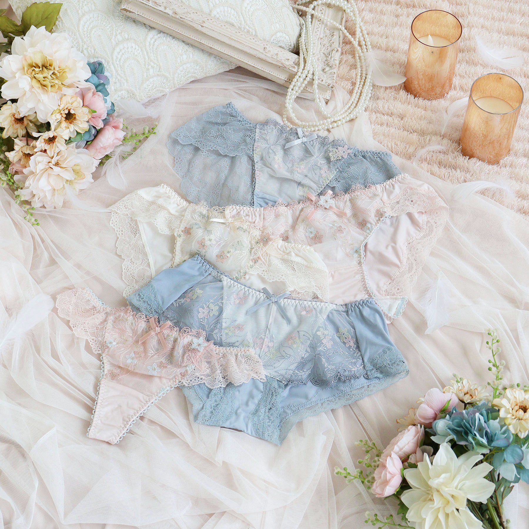 Risa Magli「セレスティナ レースショーツ」|インナー|