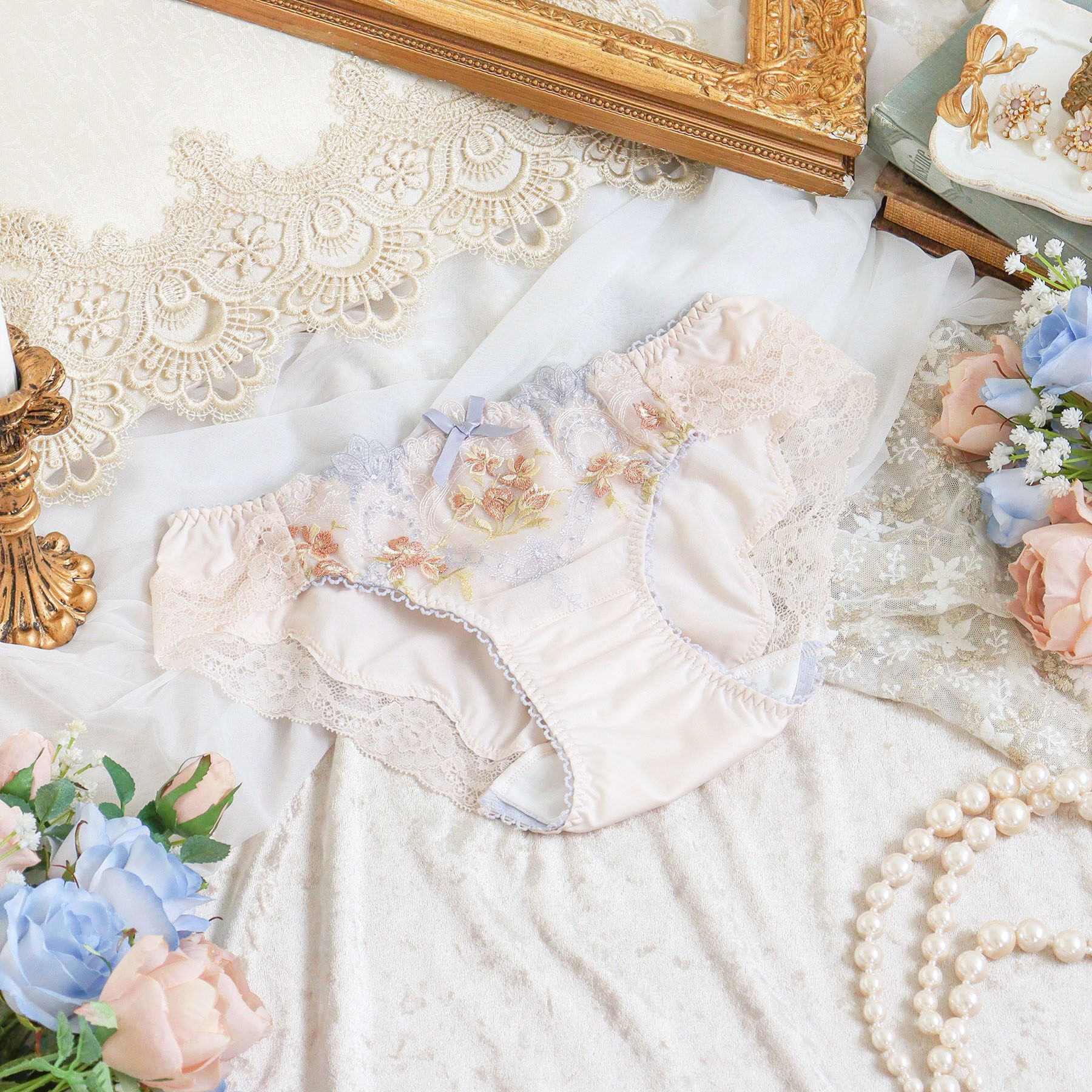 Risa Magli「アリーシャ サニタリー」|インナー|ピンクベージュ(05