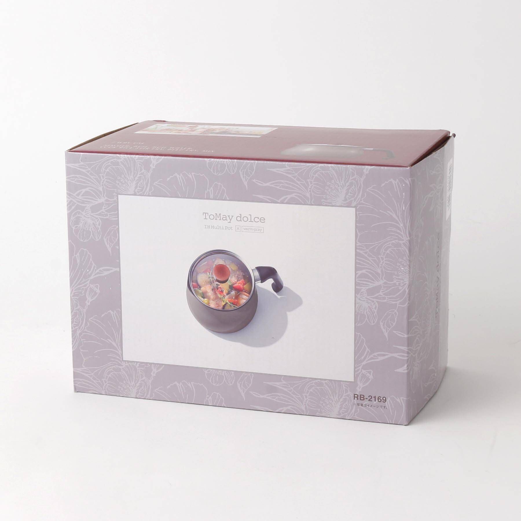212 KITCHEN STORE「◆ドルチェ IH対応マルチポット M GY ＜ToMay トゥーメイ＞」|食器・キッチングッズ|