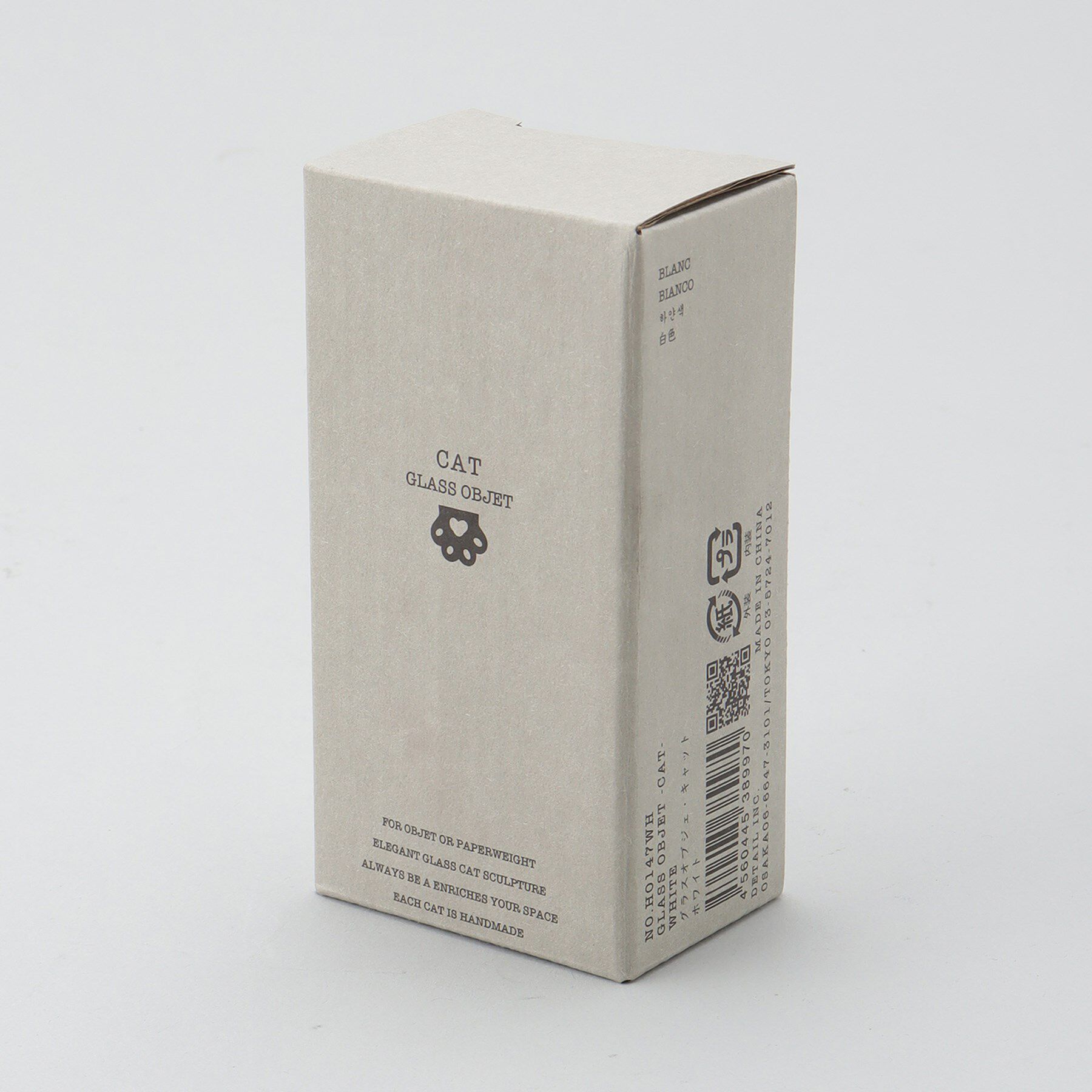 212 KITCHEN STORE「Glass Objet Cat ホワイト」|その他|
