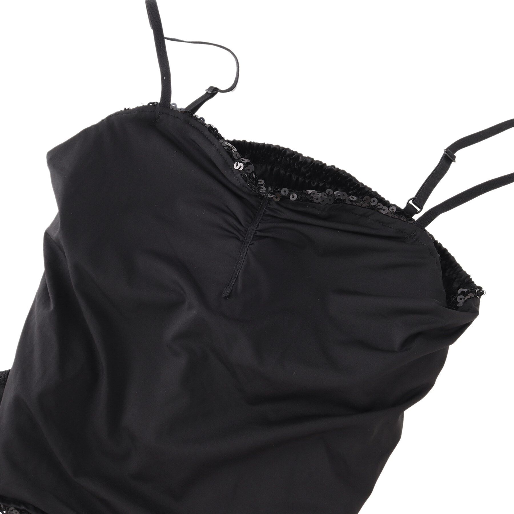 Doll Kiss「カップ付きスパンコールキャミソール」|キャミソール|