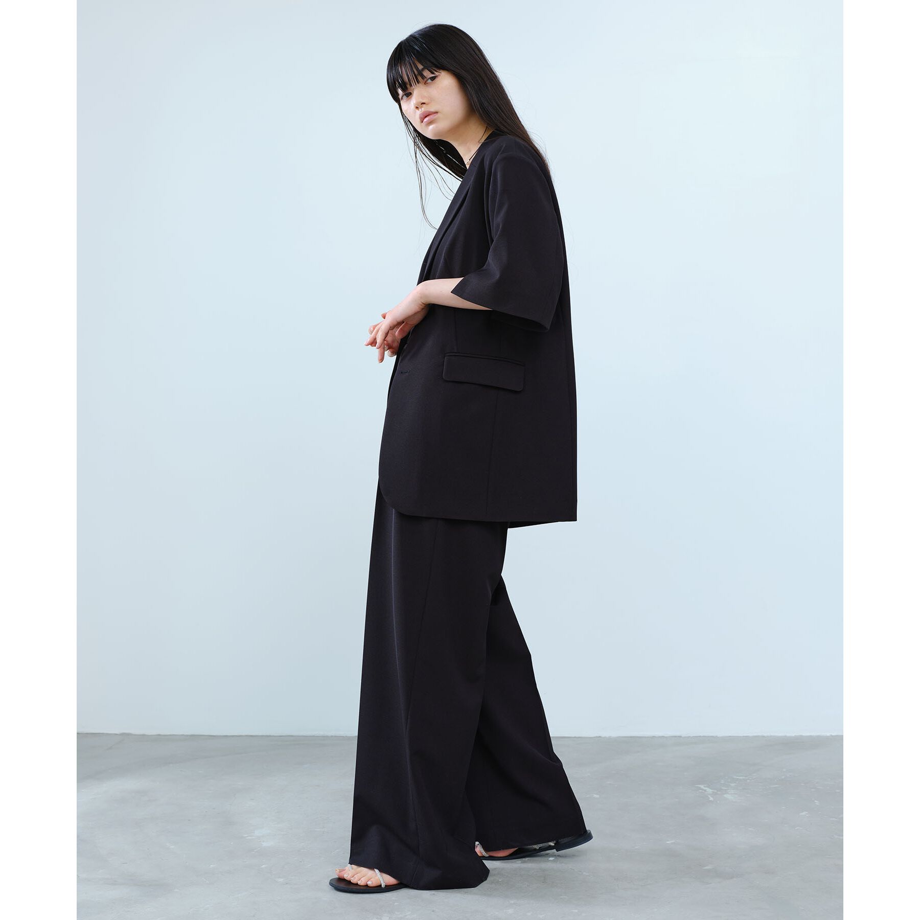 CODE A「half sleeve jacket」|テーラードジャケット|