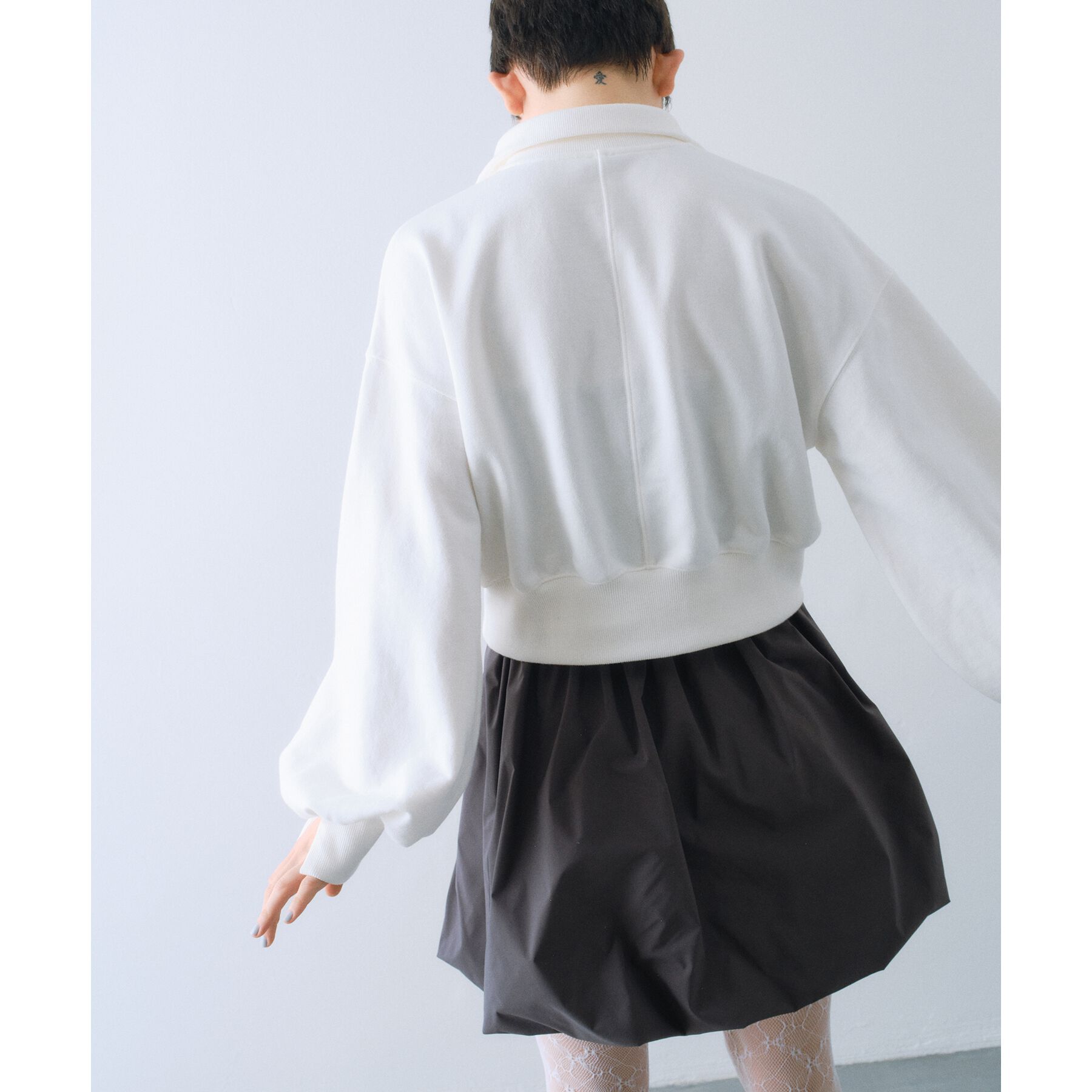 CODE A「puff zip sweat」|パーカー|