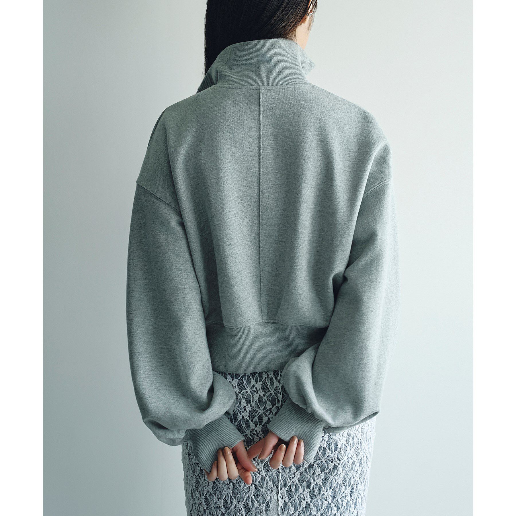 CODE A「puff zip sweat」|パーカー|