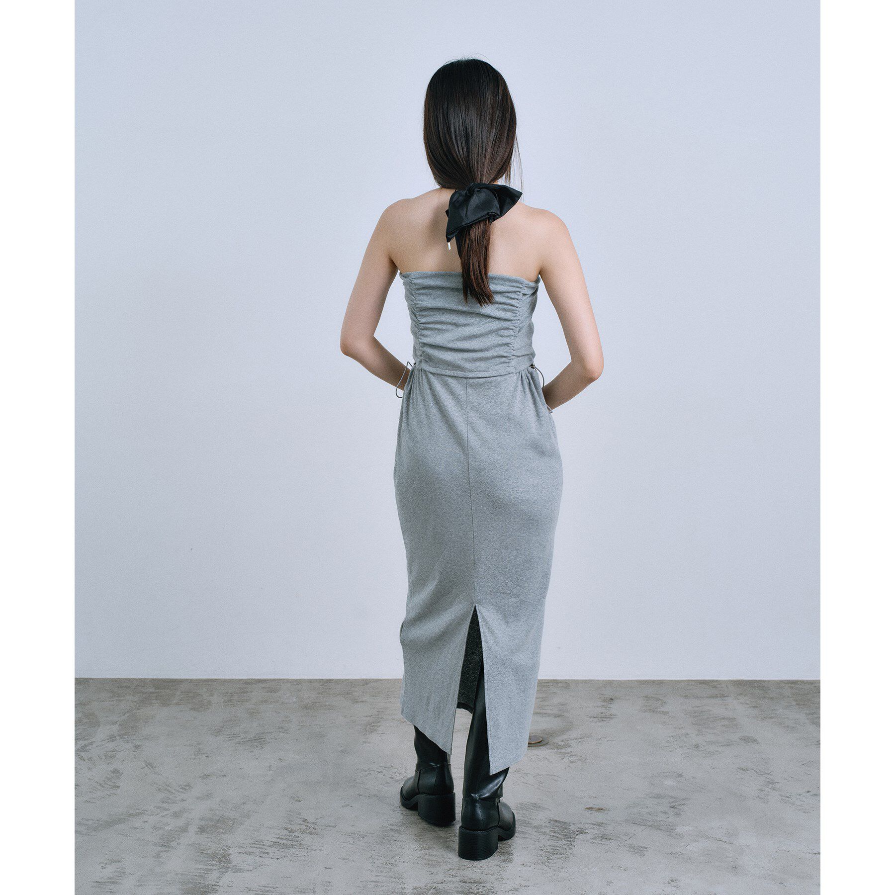 CODE A「drawstring skirt dress」|スカート|