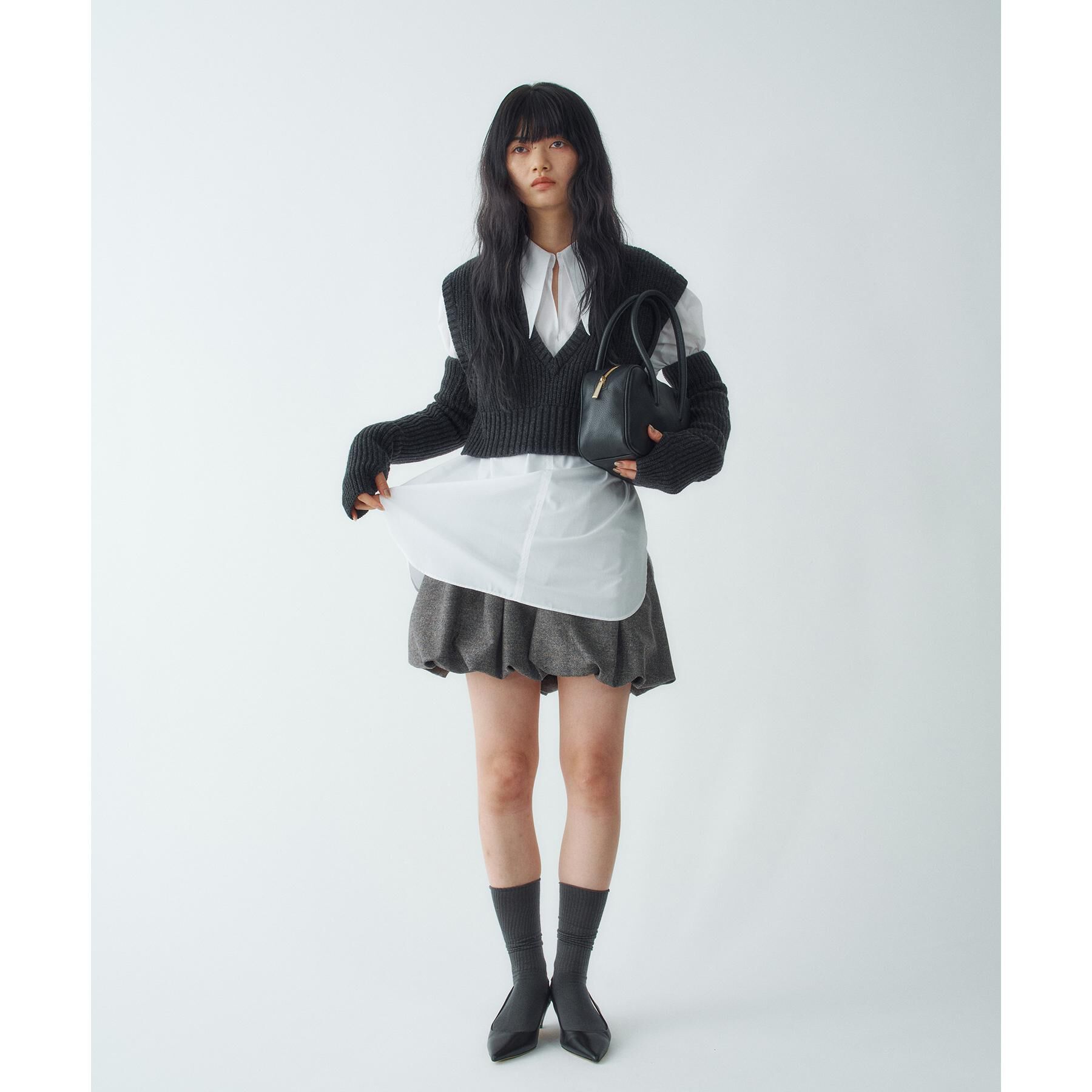 CODE A「point neck shirt」|シャツ・ブラウス|