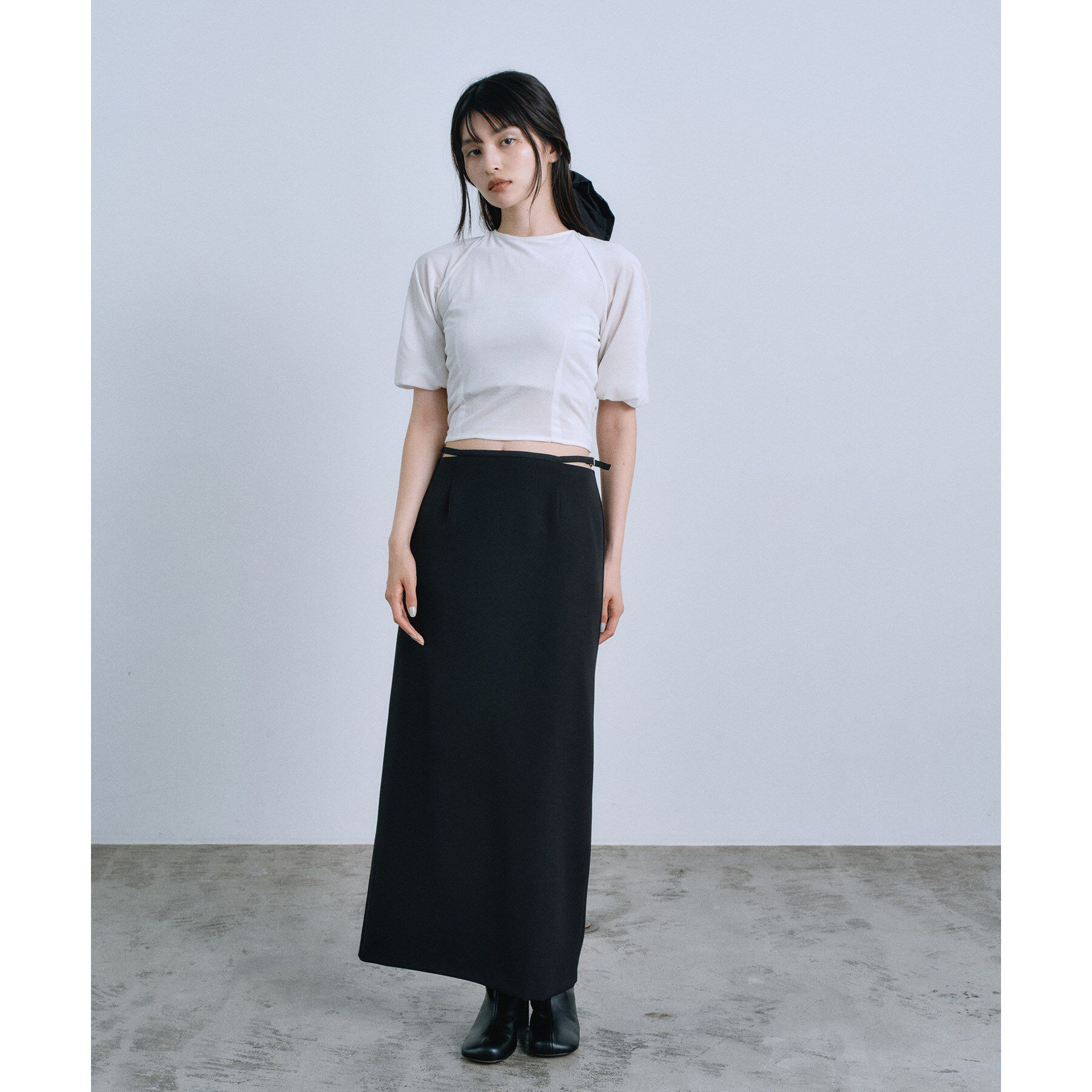 CODE A「velvet ribbon pullover」|シャツ・ブラウス|