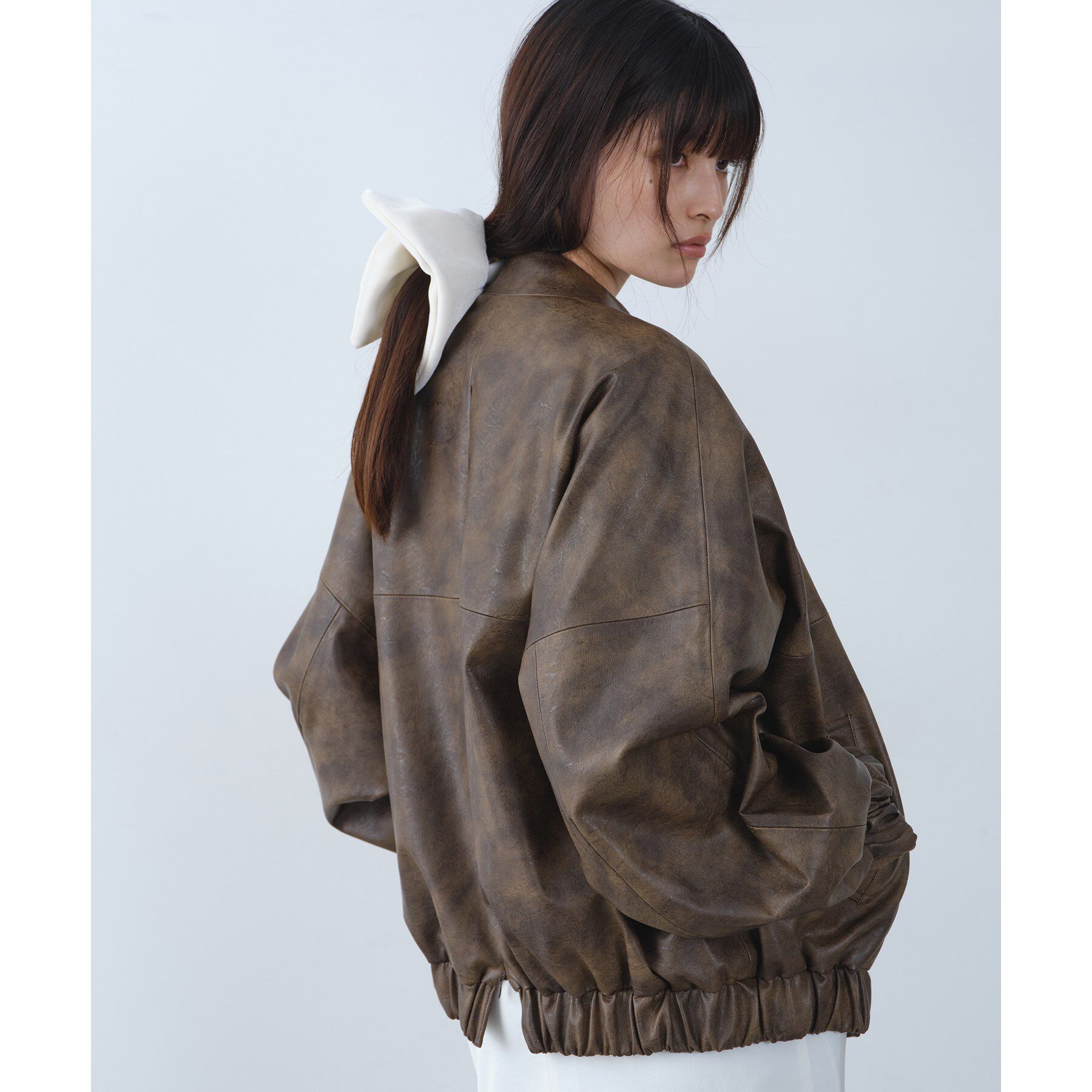 CODE A「heyep｜Velour Square Scrunchie － Medium」|その他|