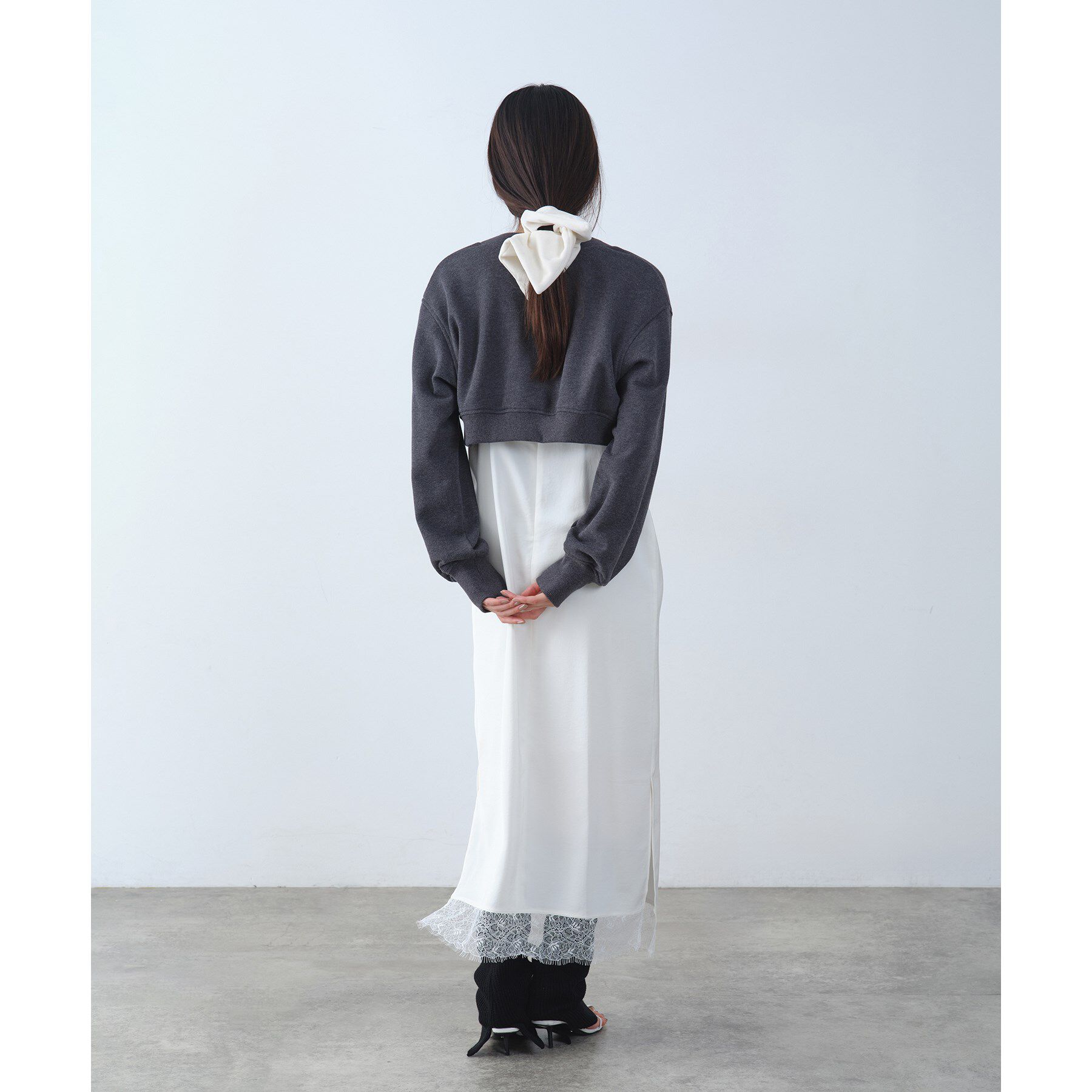 CODE A「short zip sweat」|パーカー|