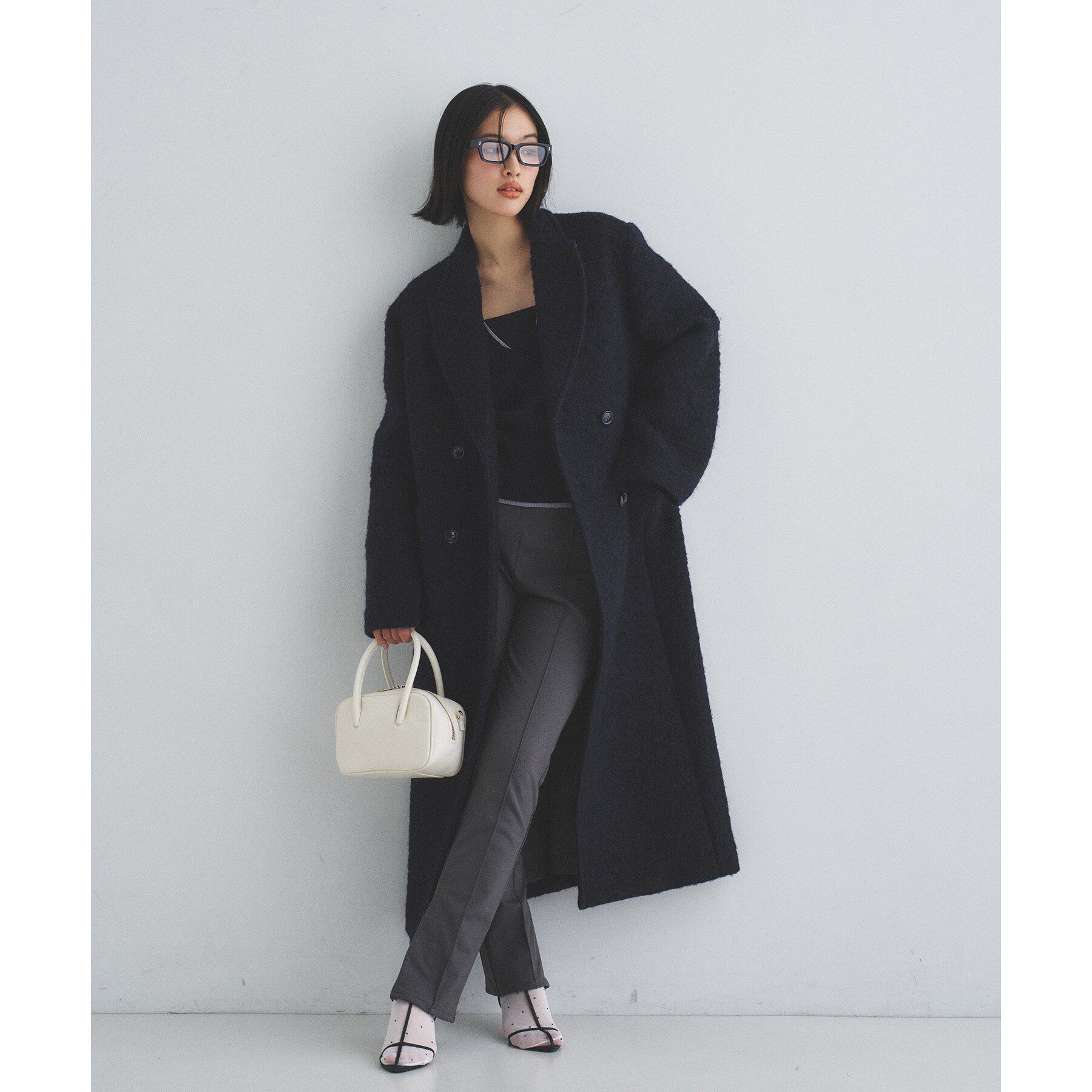 CODE A「MOFIORA｜BOX MINI with strap」|ハンドバッグ|