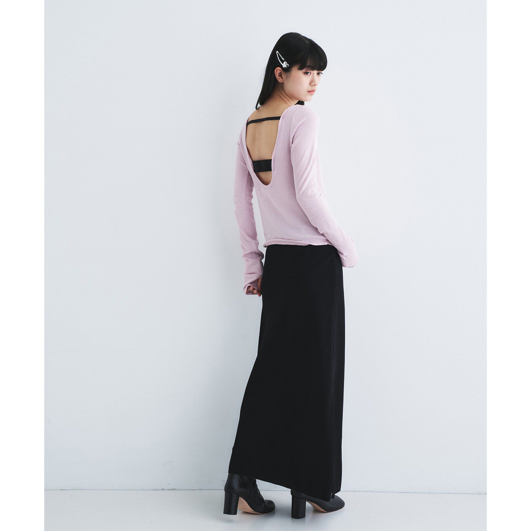 CODE A「backline elastic pullover」|Tシャツ・カットソー|