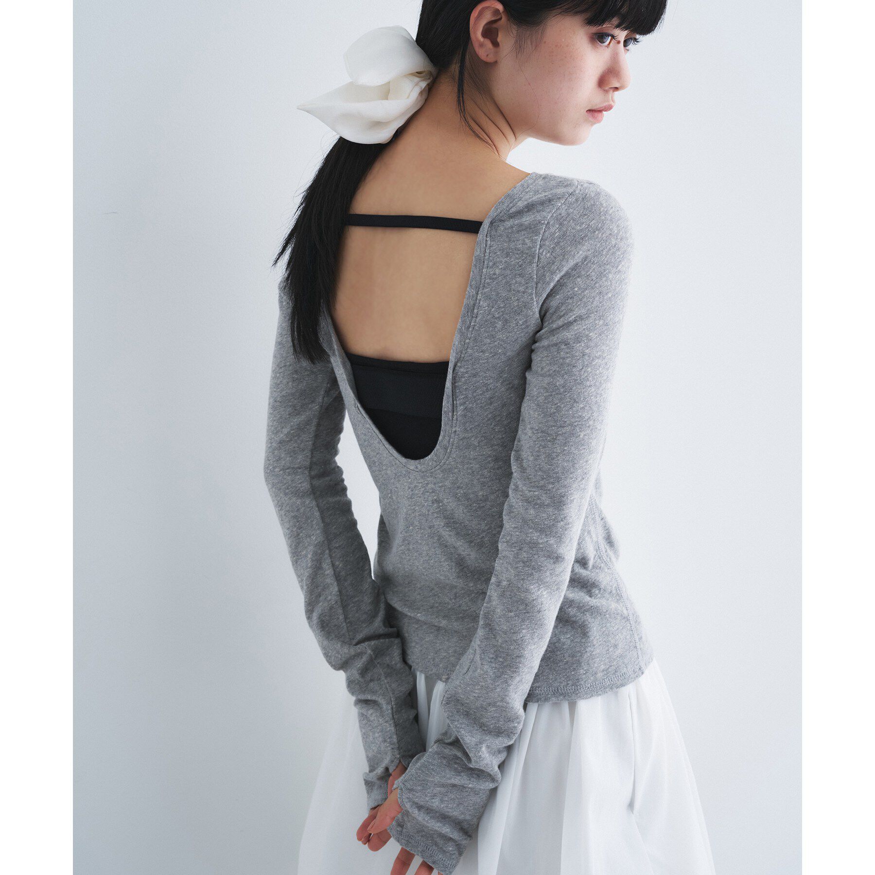 CODE A「backline elastic pullover」|Tシャツ・カットソー|