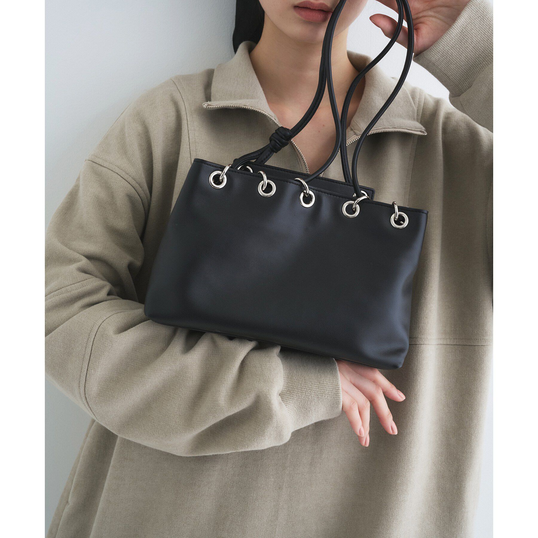 CODE A「SYSTEM｜Leather Punching cross Bag」|ショルダー・メッセンジャー|