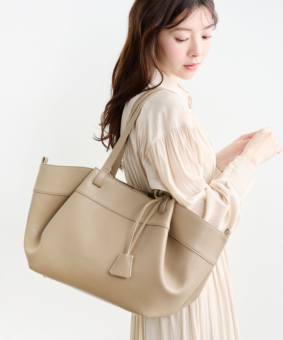 COCO DEAL「トラペーズトートバッグ」|トートバッグ|