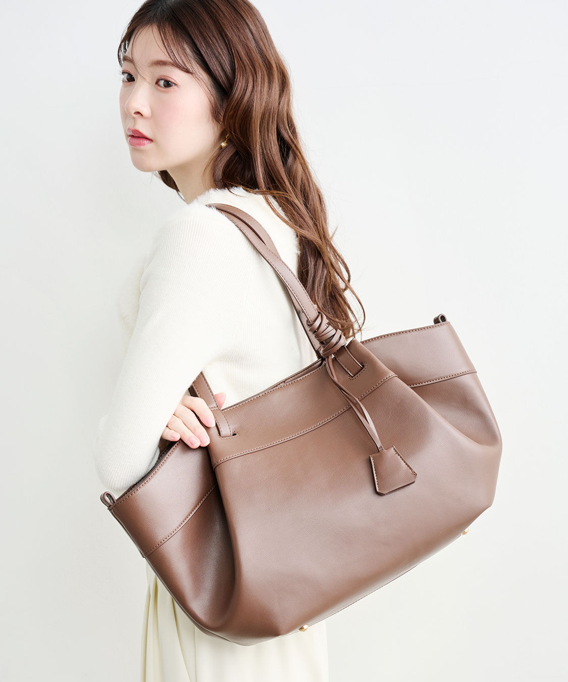 COCO DEAL「トラペーズトートバッグ」|トートバッグ|