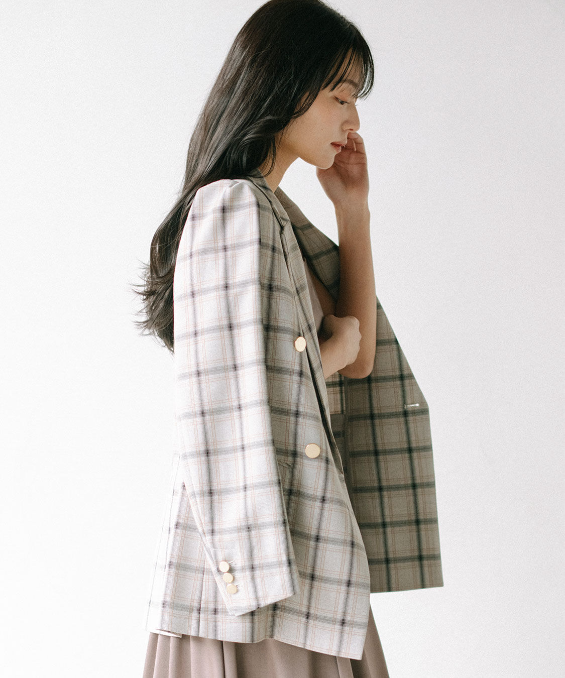 COCO DEAL「パフスリーブジャケット」|テーラードジャケット|