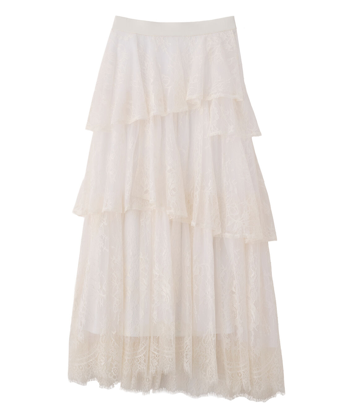 COCO DEAL「イレヘムティアードレーススカート」|スカート|
