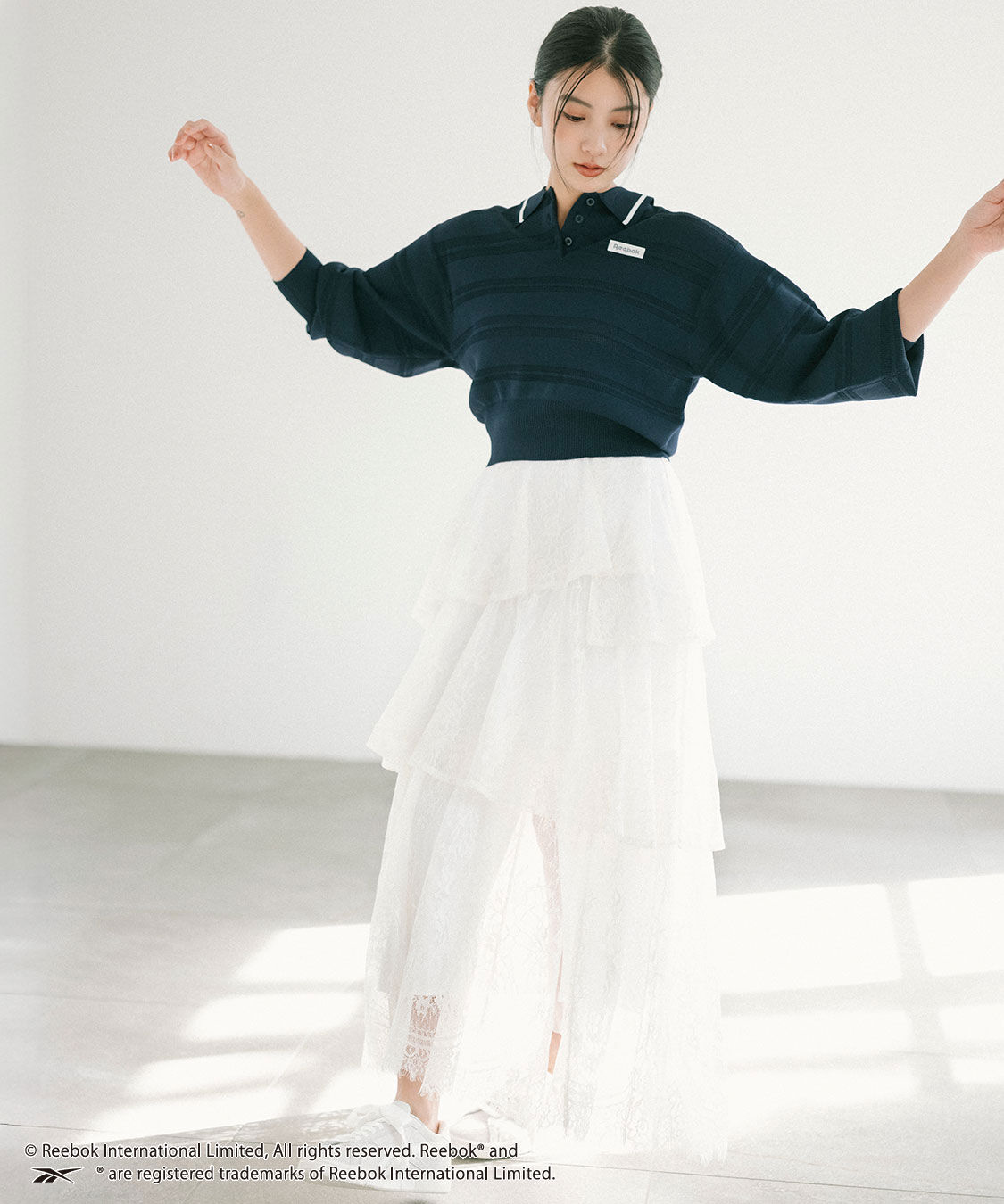 COCO DEAL「イレヘムティアードレーススカート」|スカート|