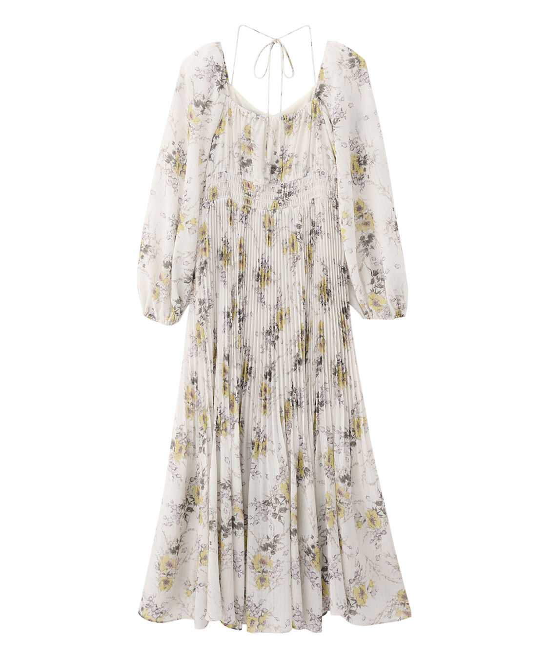 COCO DEAL「シャーリングフラワーワンピース」|ワンピース|