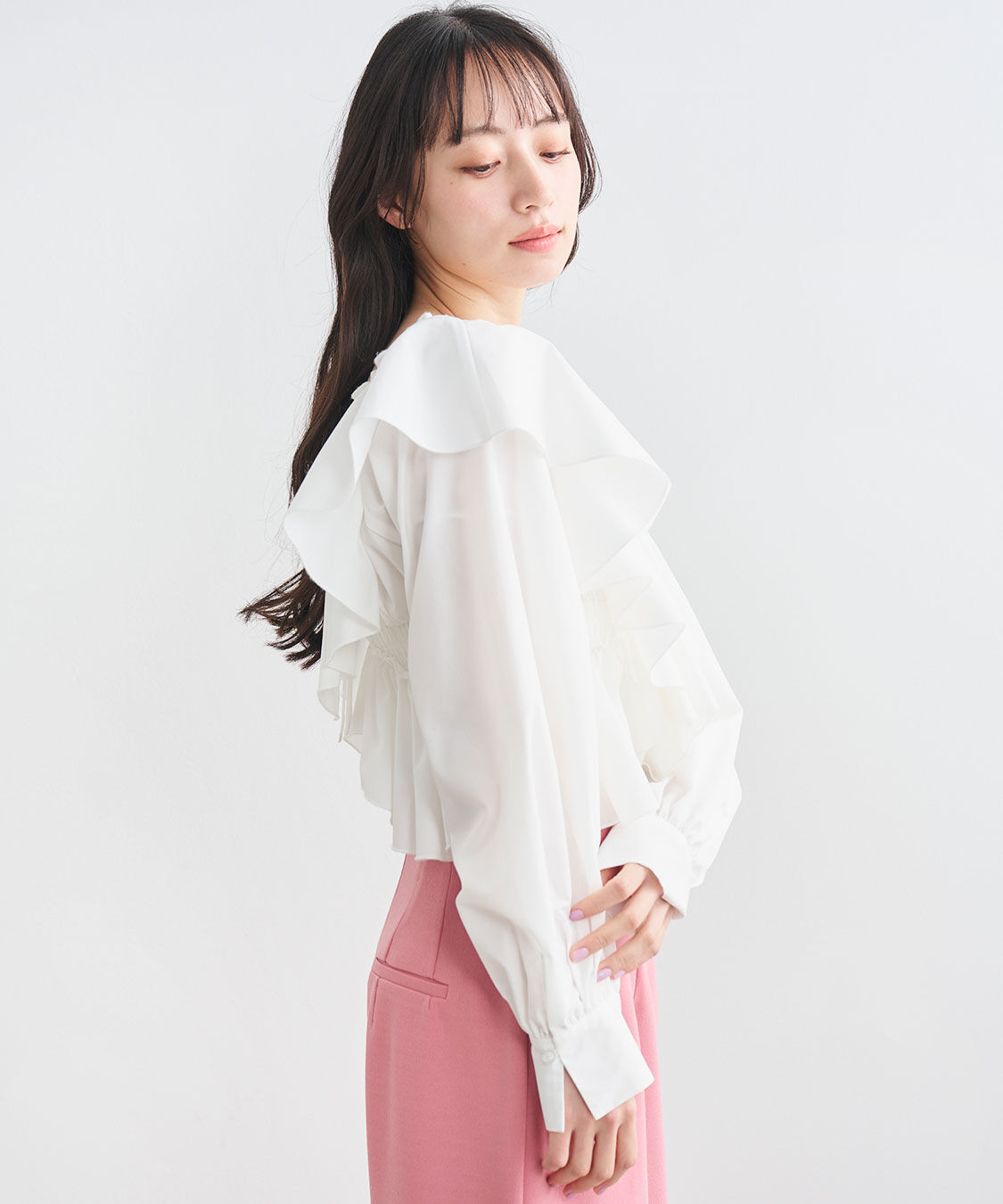 COCO DEAL「フリルオフショルブラウス」|シャツ・ブラウス|