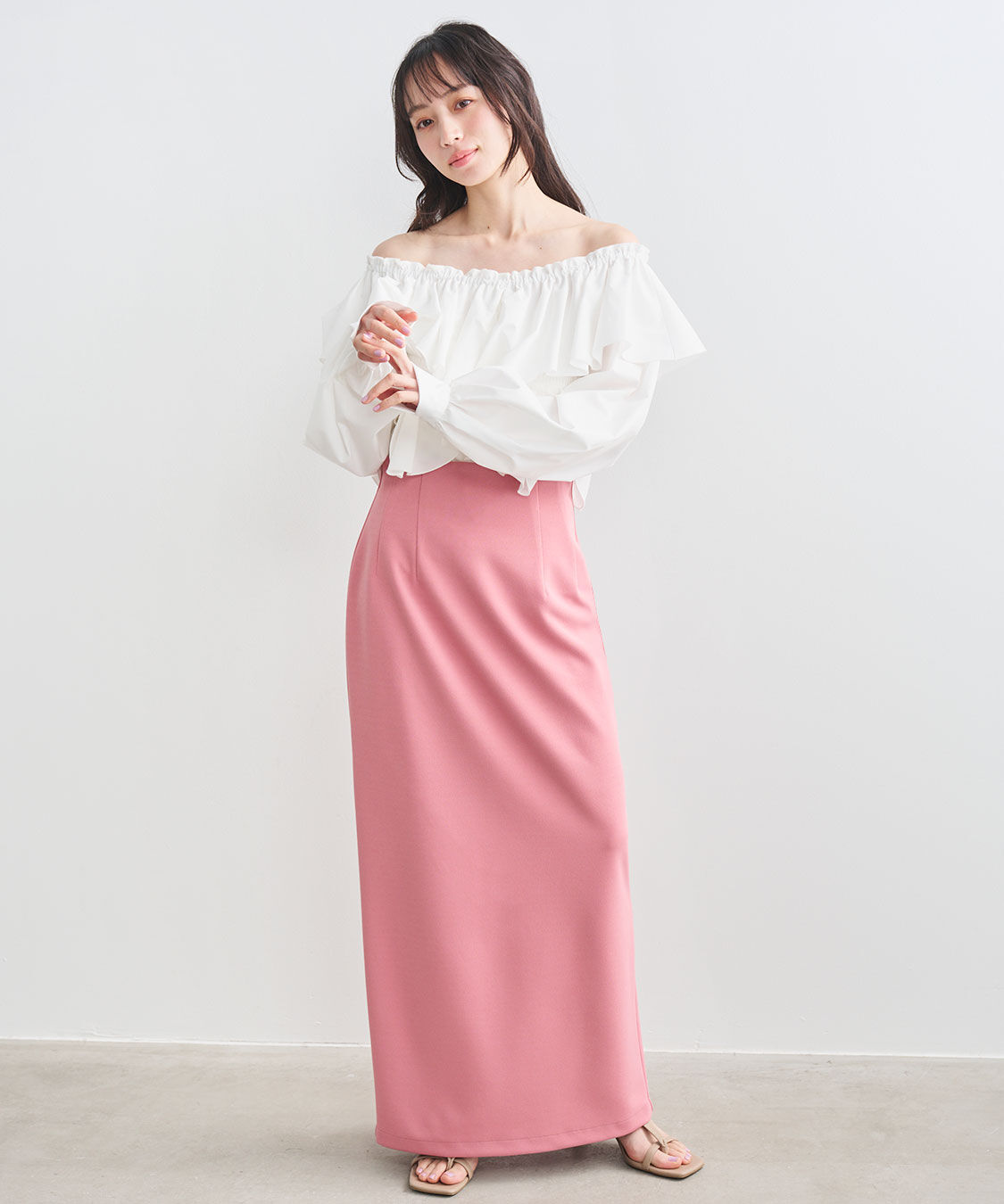 COCO DEAL「フリルオフショルブラウス」|シャツ・ブラウス|