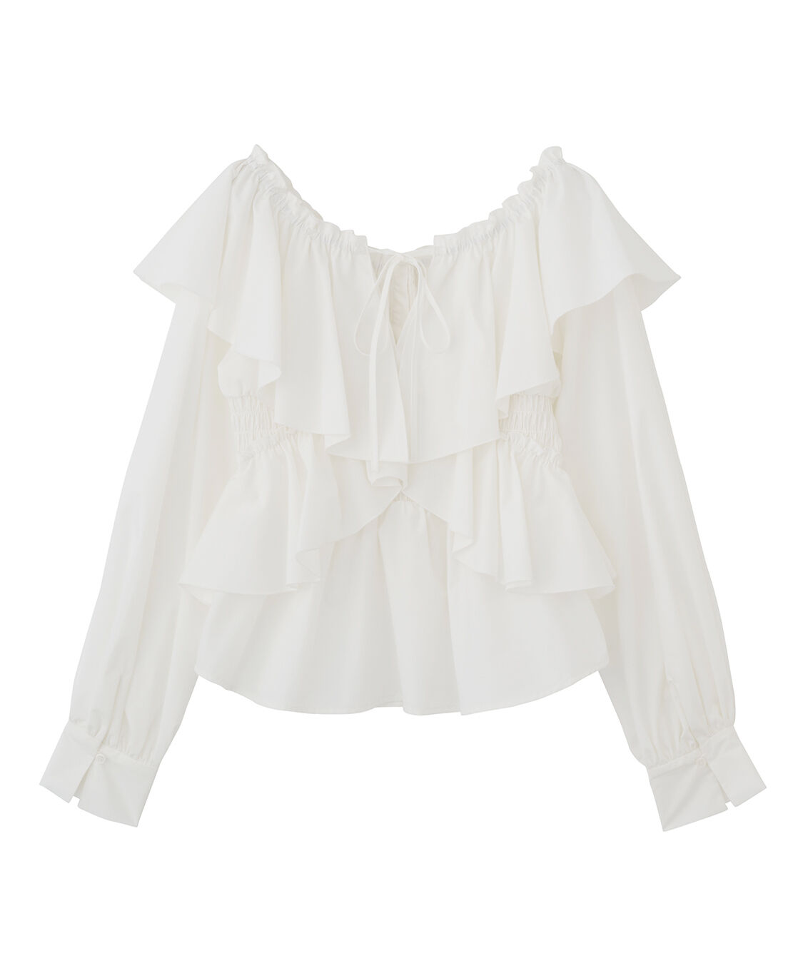 COCO DEAL「フリルオフショルブラウス」|シャツ・ブラウス|