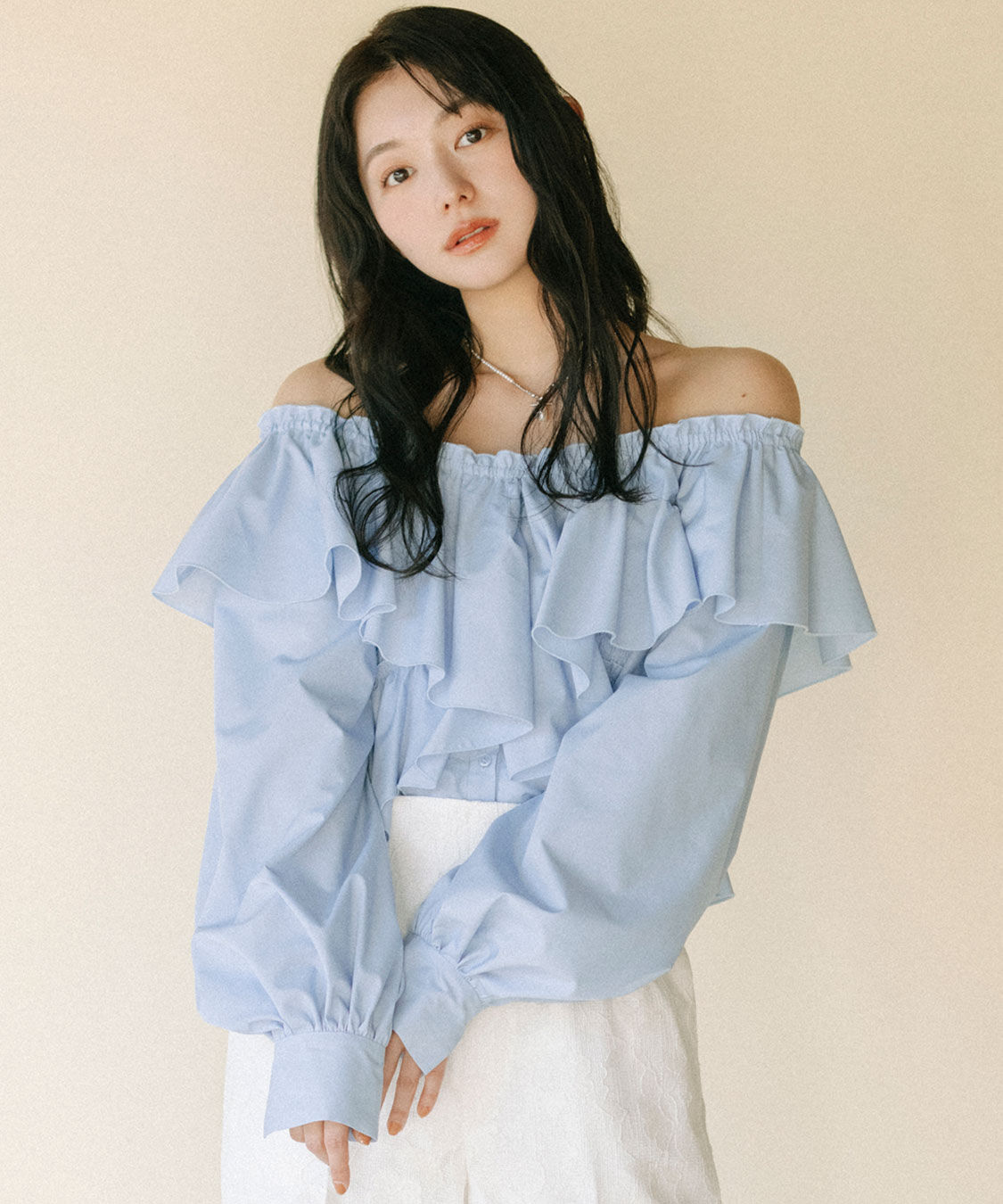COCO DEAL「フリルオフショルブラウス」|シャツ・ブラウス|