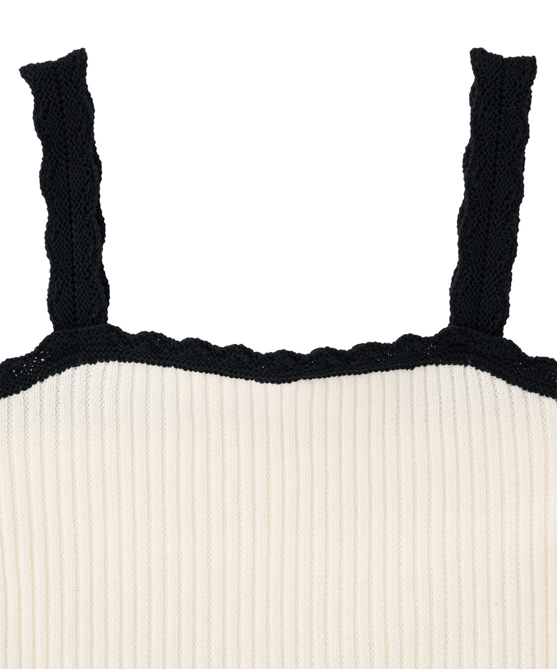 COCO DEAL「柄編みニットキャミトップス」|ニット・セーター|