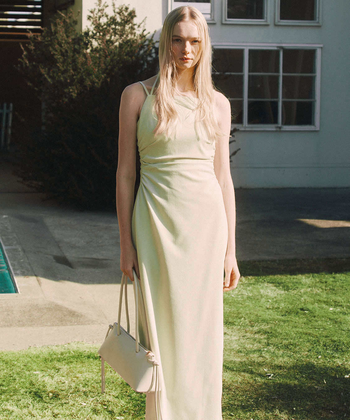 COCO DEAL「ウエストギャザーキャミワンピース」|ワンピース|