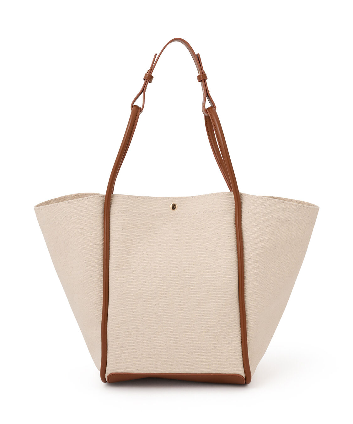 COCO DEAL「バイカラートリミングキャンバストート」|トートバッグ|