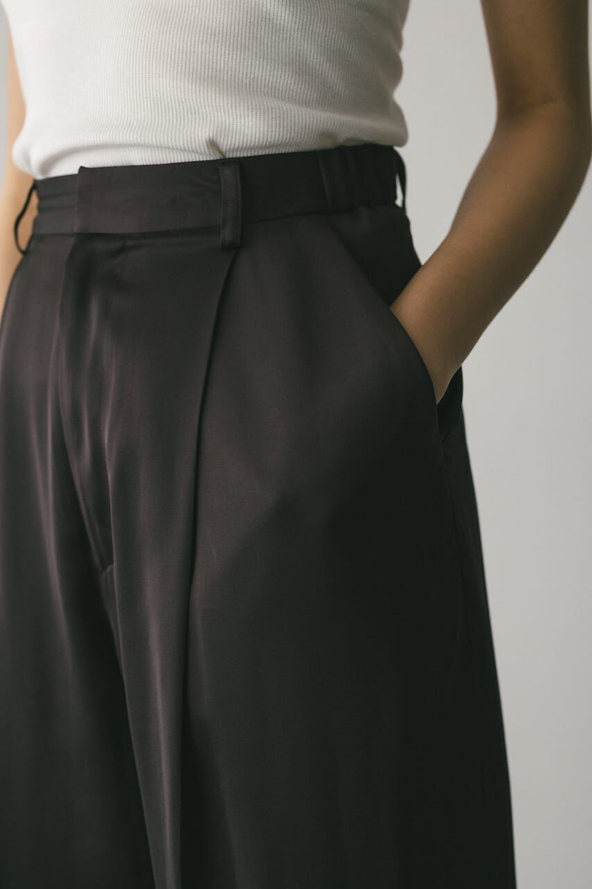 STYLEMIXER「サテンタックフォルムパンツ」|その他|