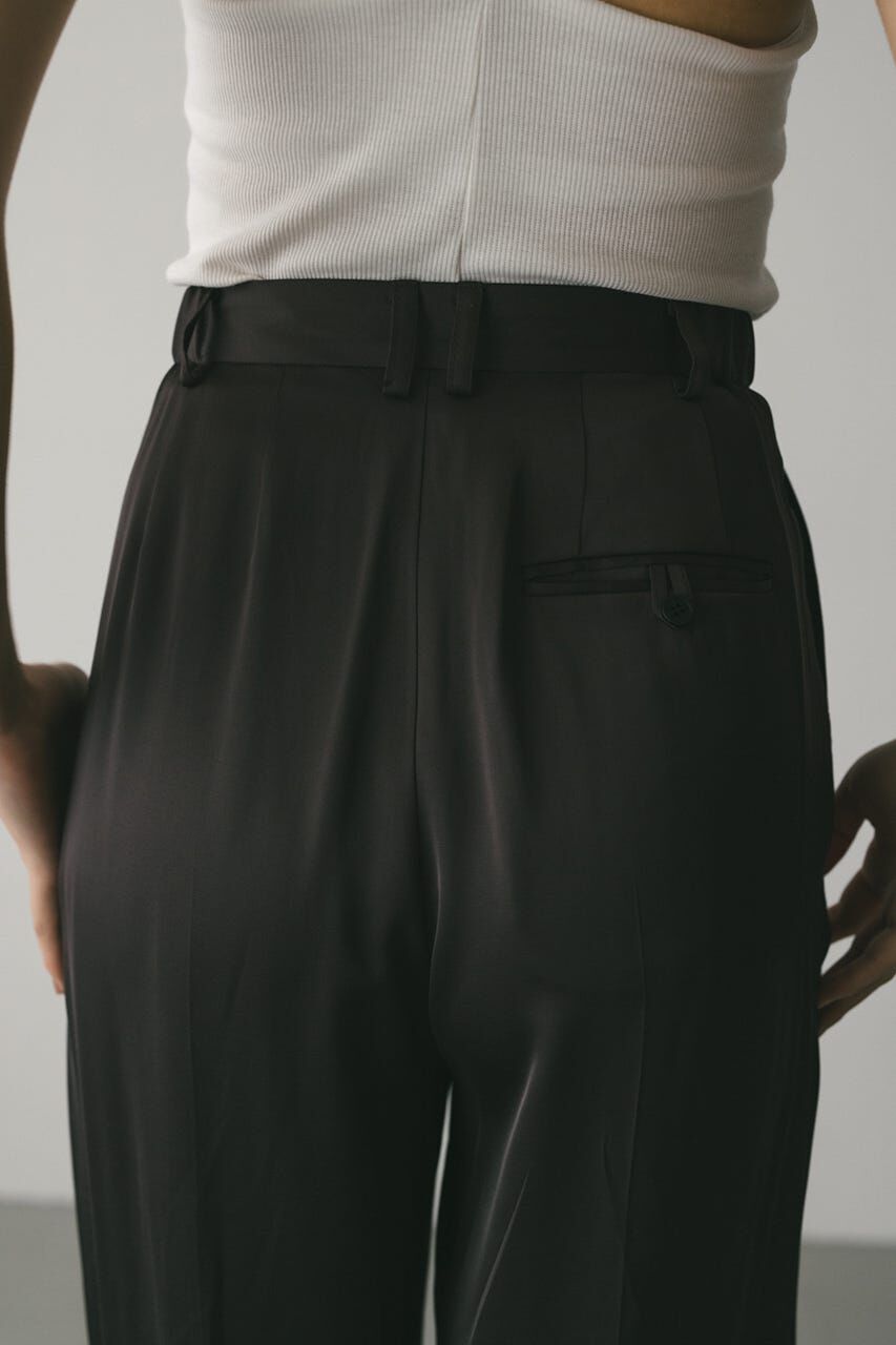 STYLEMIXER「サテンタックフォルムパンツ」|その他|