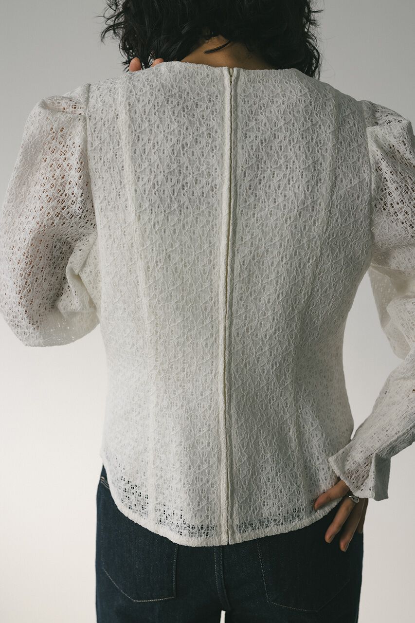 STYLEMIXER「カフタックレーストップ」|シャツ・ブラウス|