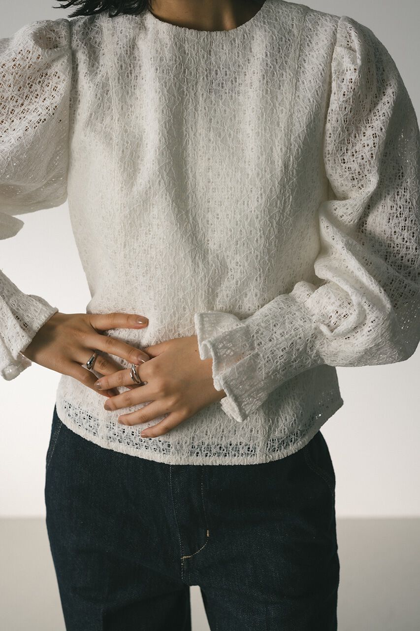 STYLEMIXER「カフタックレーストップ」|シャツ・ブラウス|